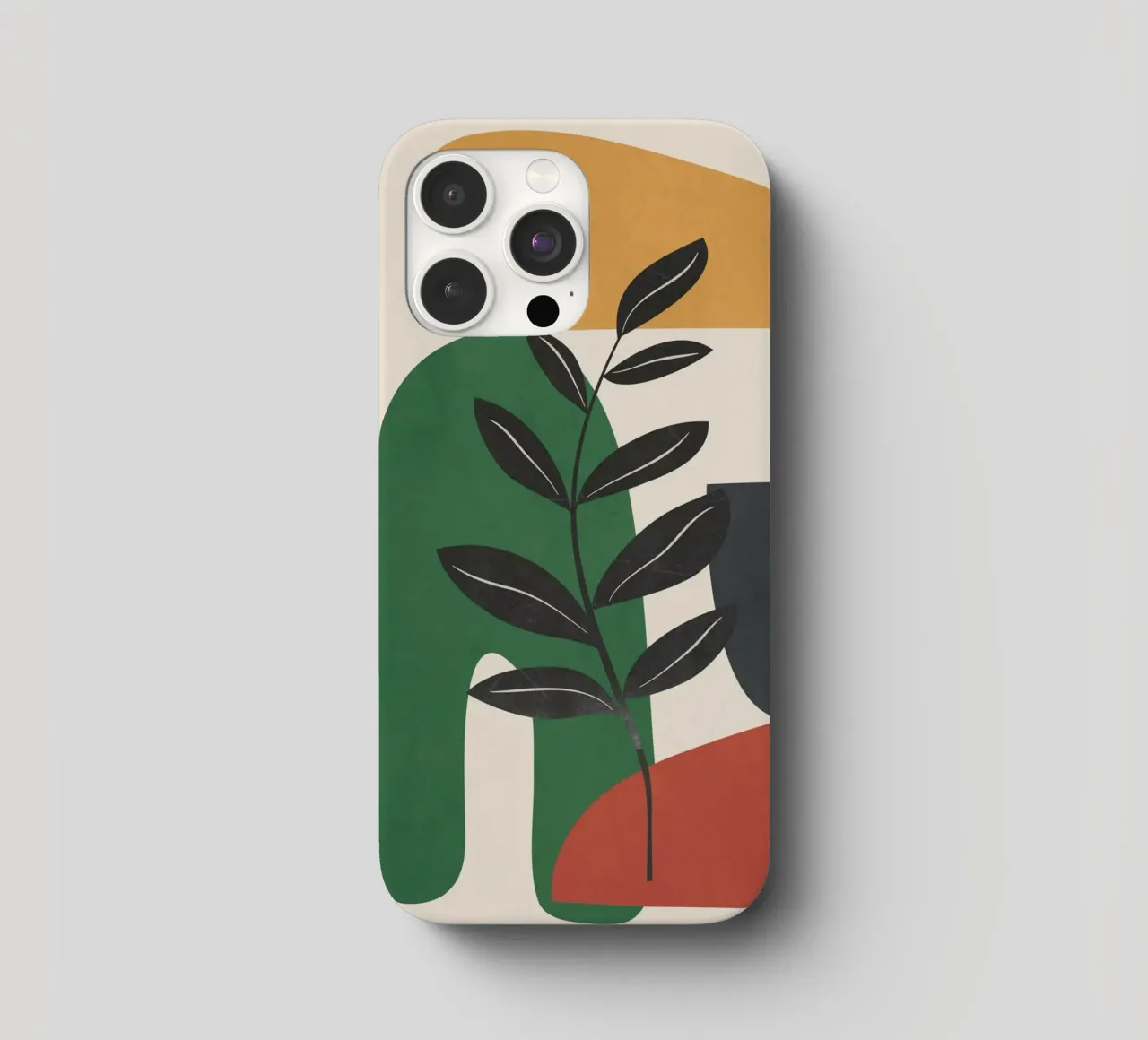 Modern Abstract Minimal Shapes Branches Art 5 cover iphone da Nadjaa