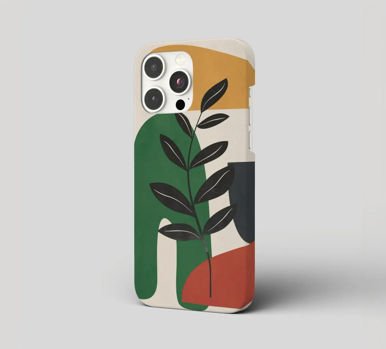 Modern Abstract Minimal Shapes Branches Art 5 cover iphone da Nadjaa