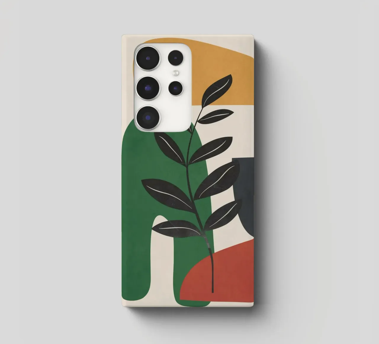 Modern Abstract Minimal Shapes Branches Art 5 cover samsung da Nadjaa