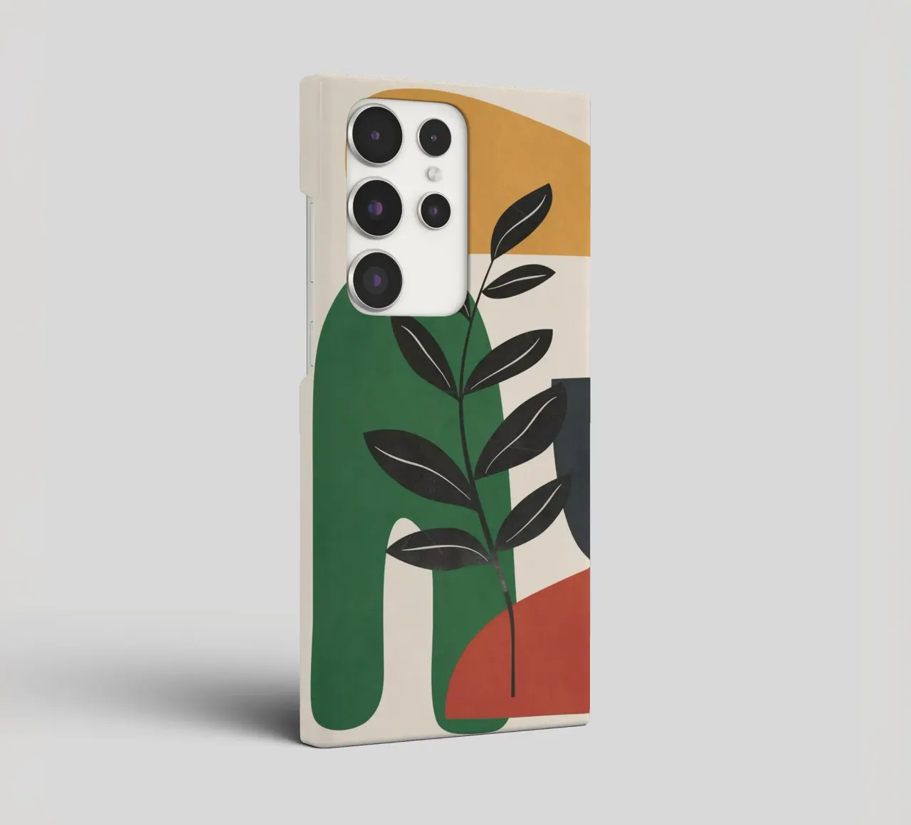 Modern Abstract Minimal Shapes Branches Art 5 cover samsung da Nadjaa