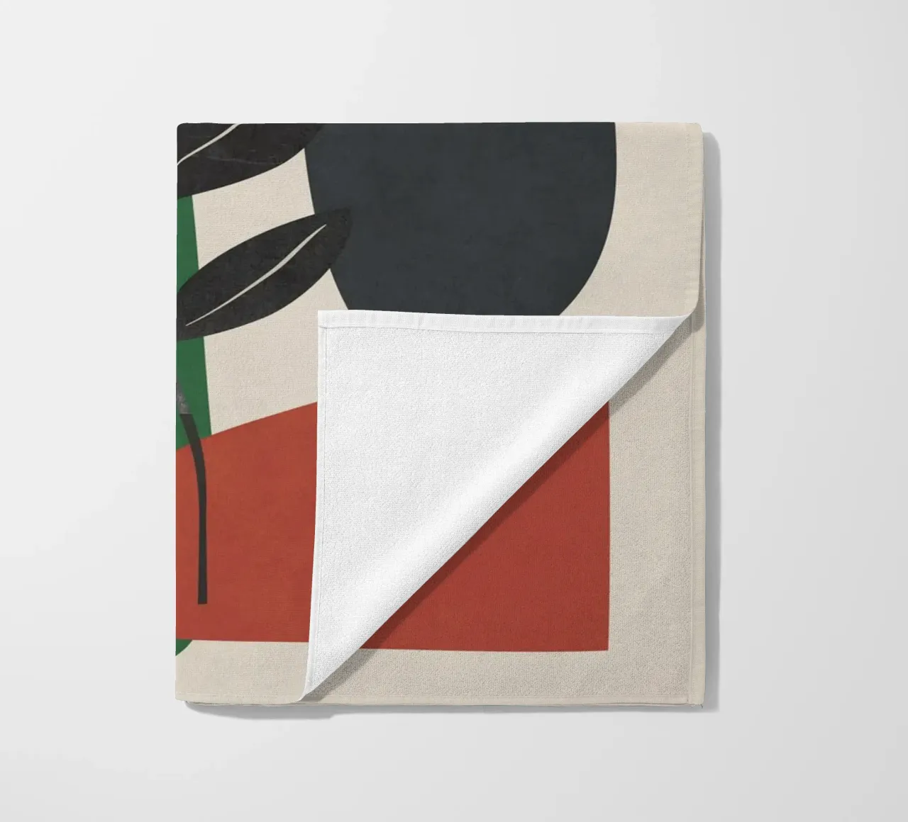 Modern Abstract Minimal Shapes Branches Art 5 telo mare da Nadjaa