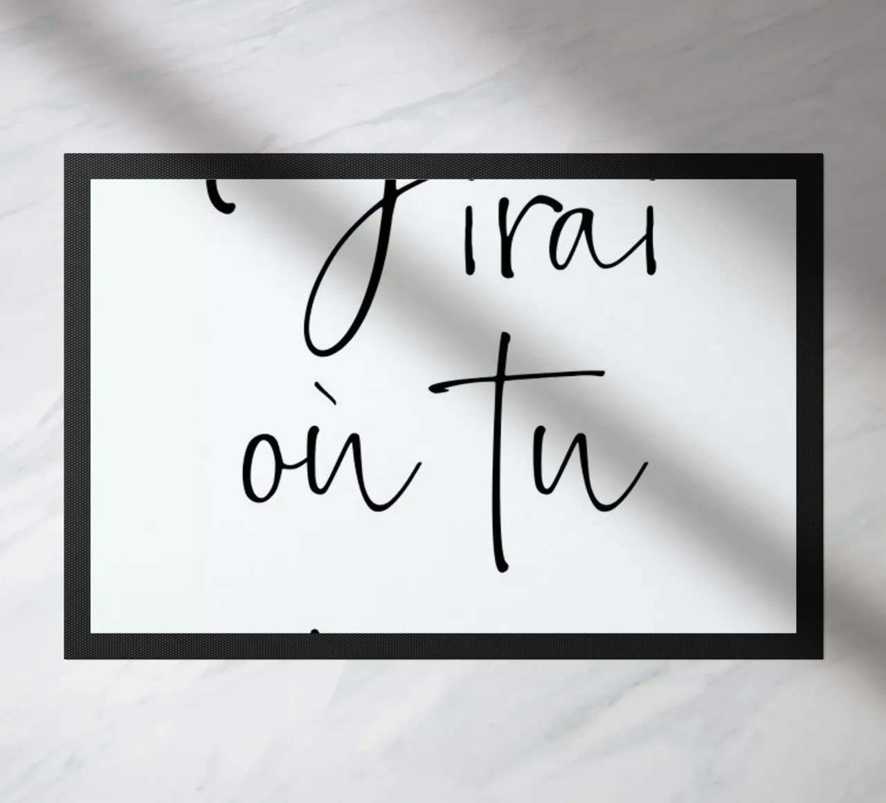 J'irai où tu iras zerbino da typed