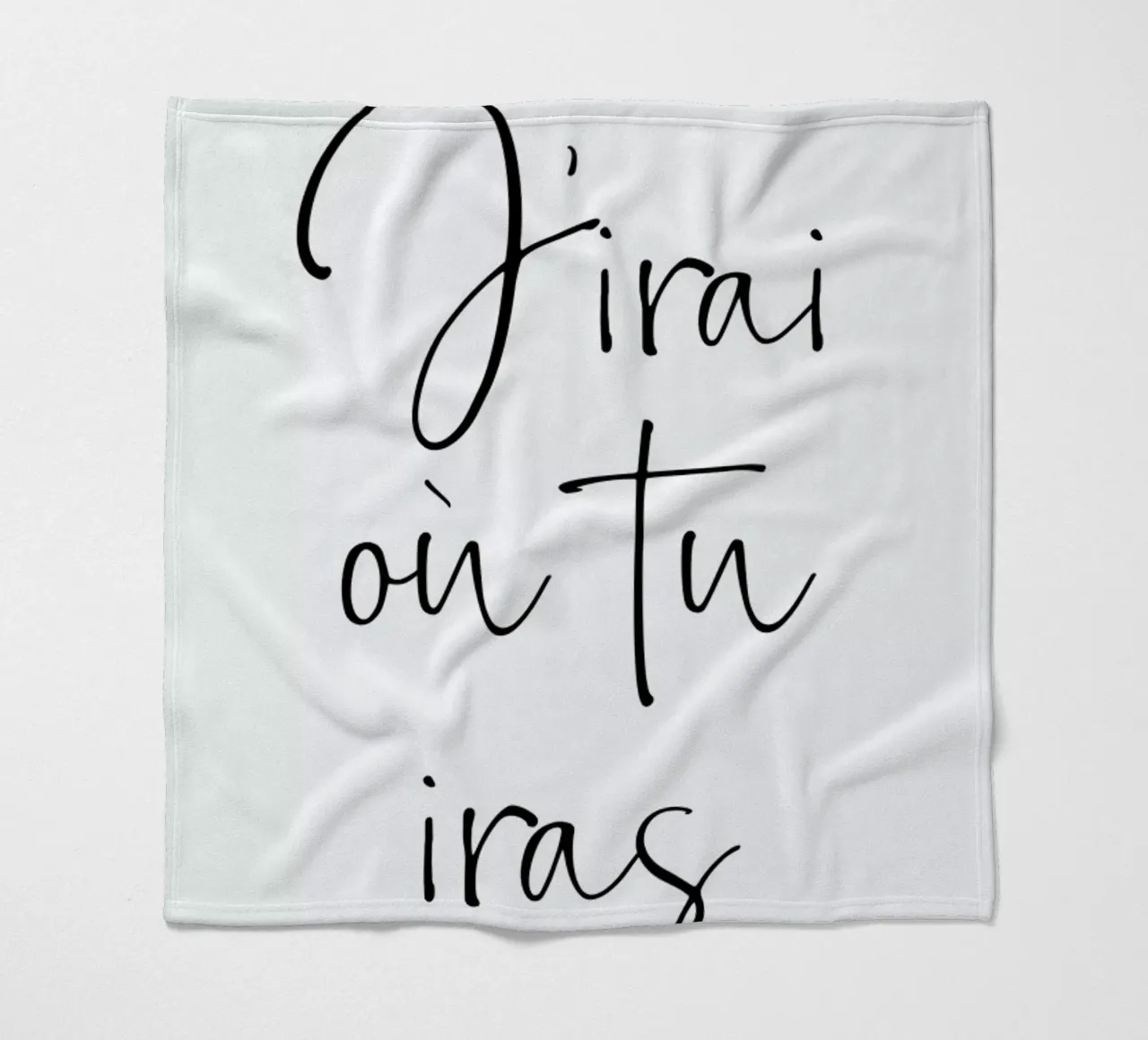 J'irai où tu iras coperta in pile da typed