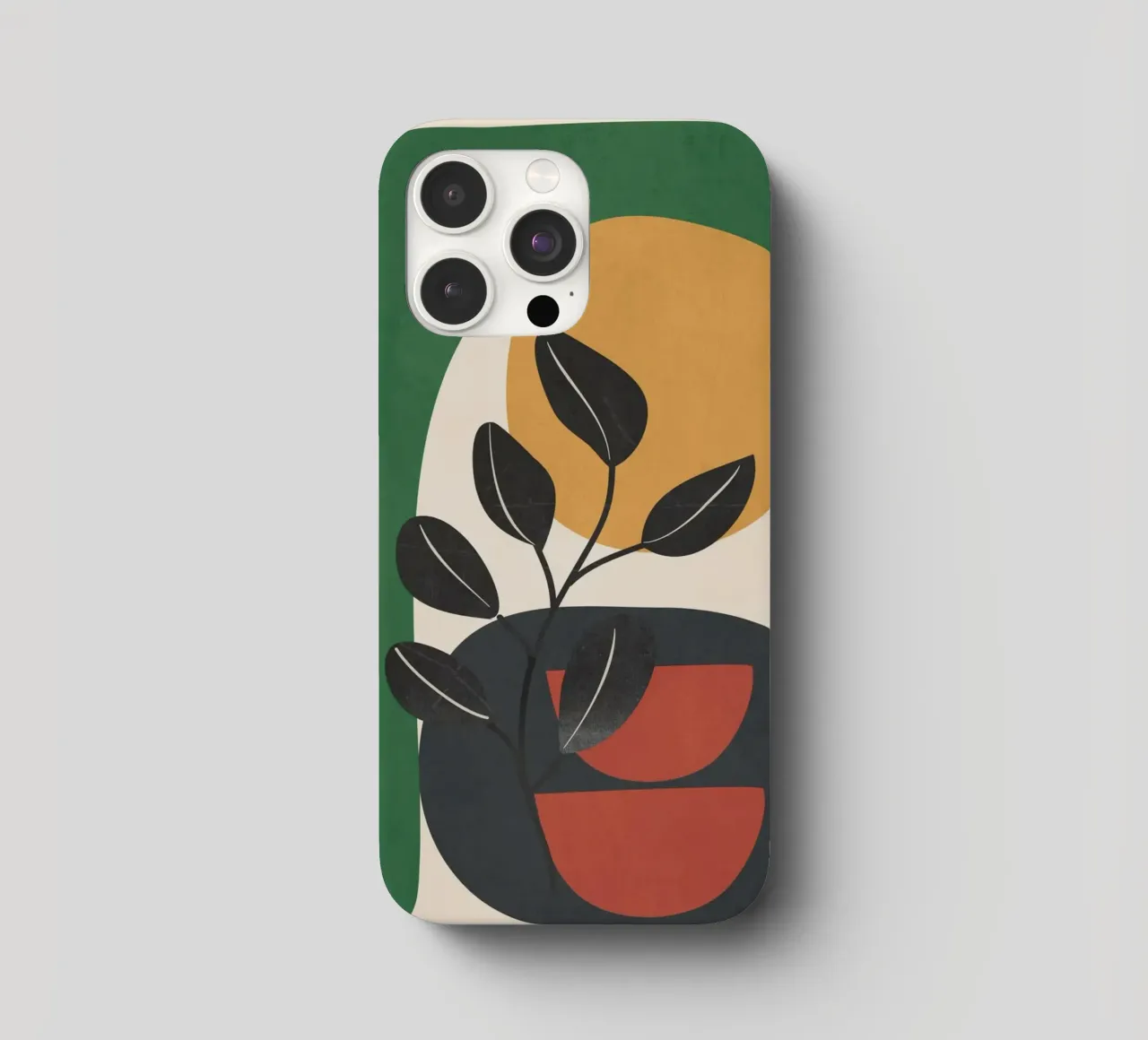 Modern Abstract Minimal Shapes Branches Art 6 cover iphone da Nadjaa