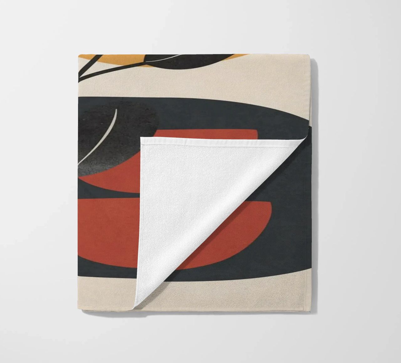 Modern Abstract Minimal Shapes Branches Art 6 telo mare da Nadjaa