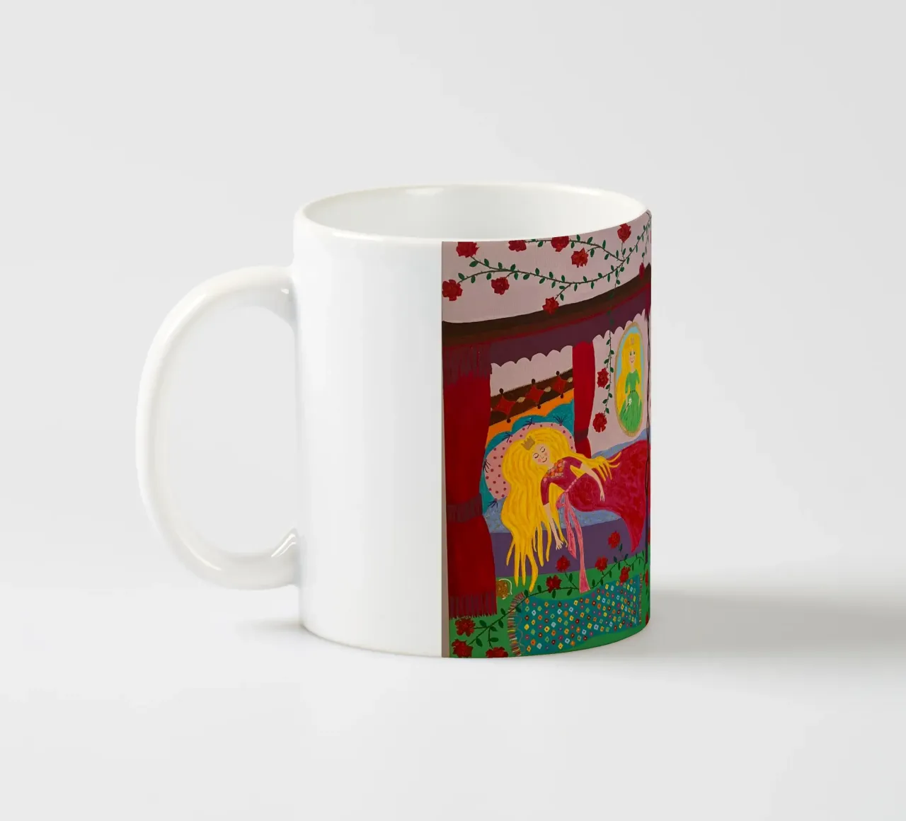La bella addormentata tazza in ceramica da irenissima