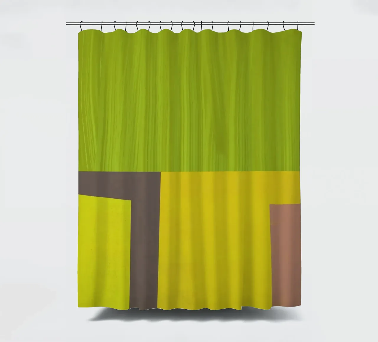 Minimal Collage 05 shower curtain by Little Dean