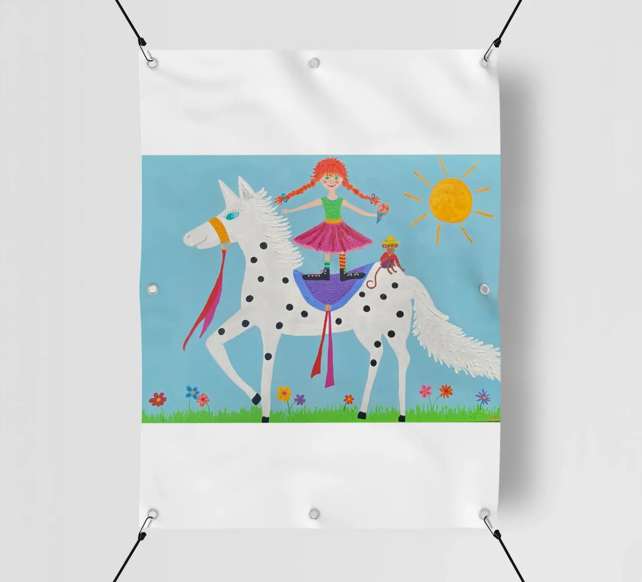 Pippi Longstocking pvc cover by irenissima