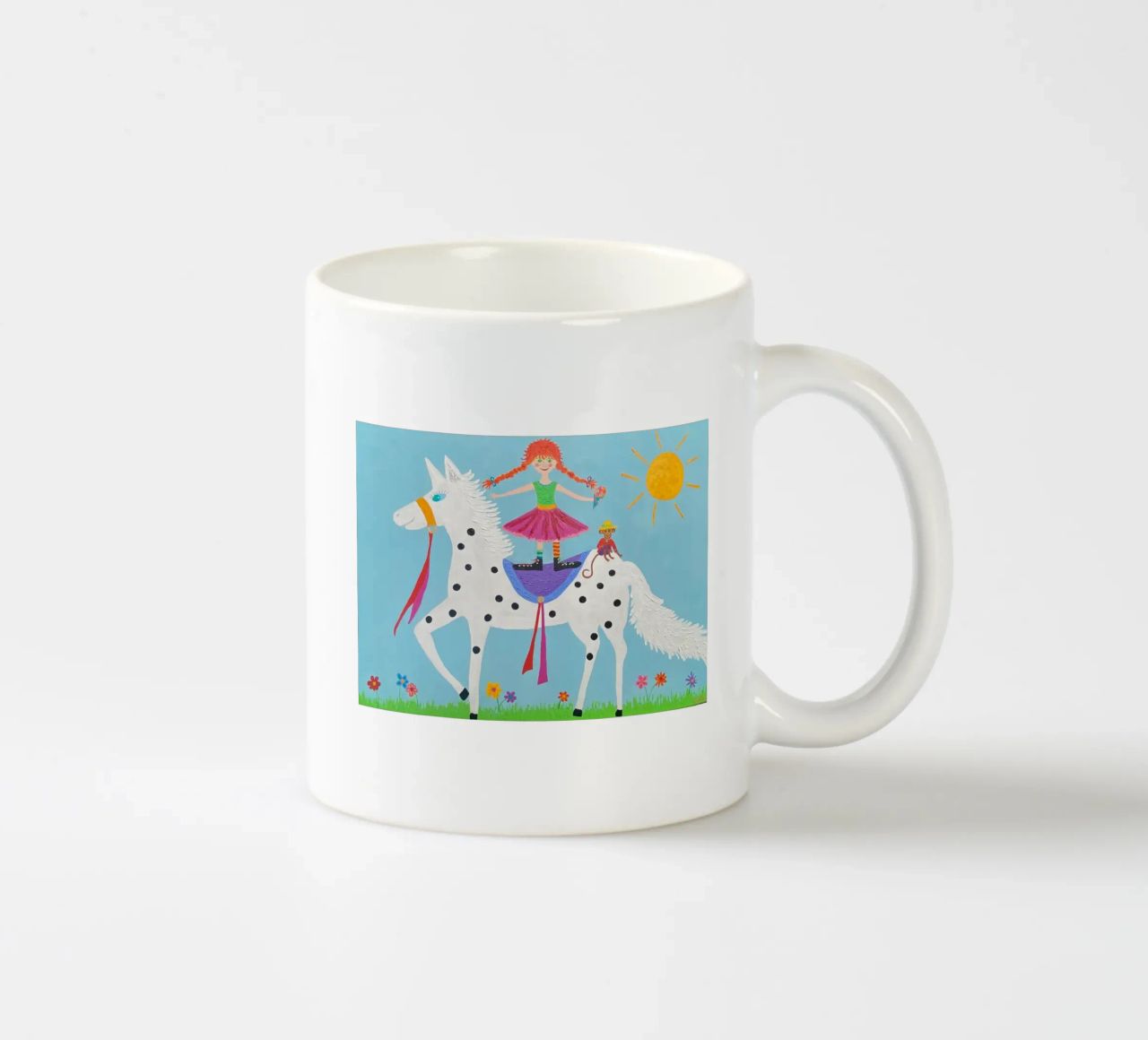 Pippi Calzelunghe tazza in ceramica da irenissima