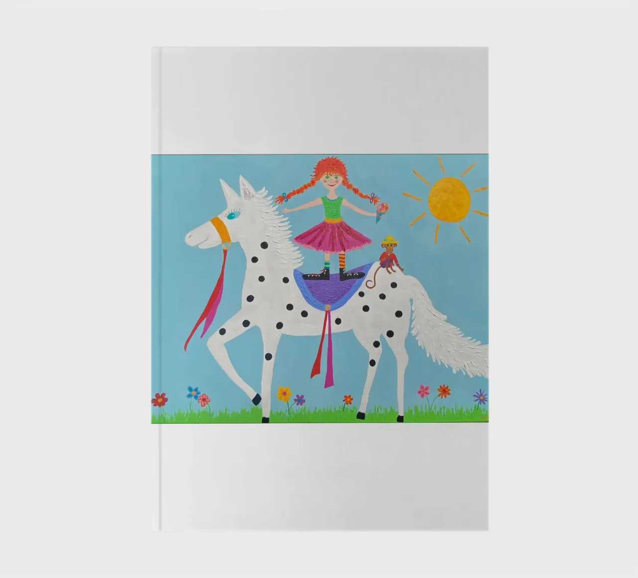 Pippi Longstocking notebook by irenissima