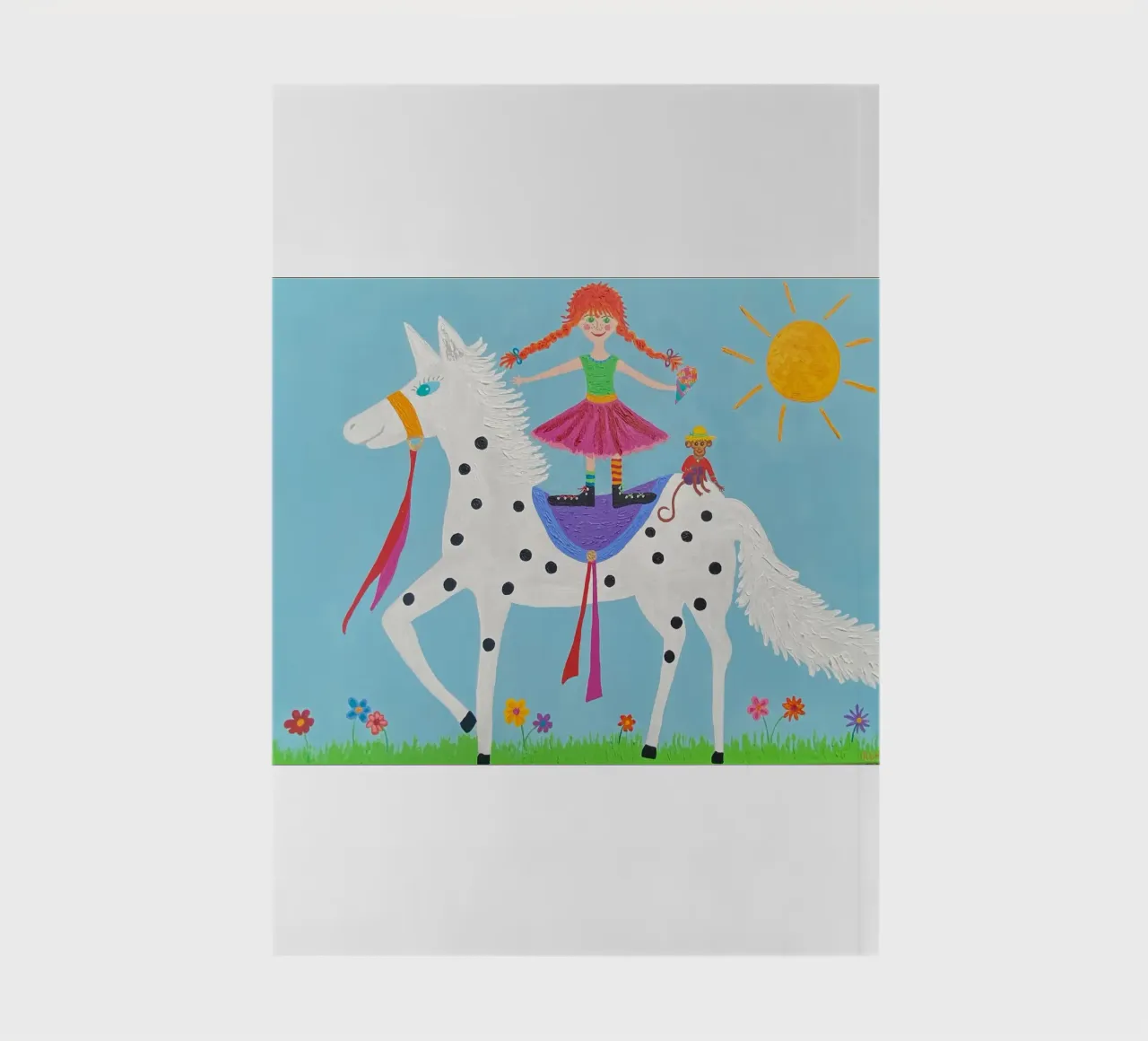 Pippi Longstocking notebook by irenissima