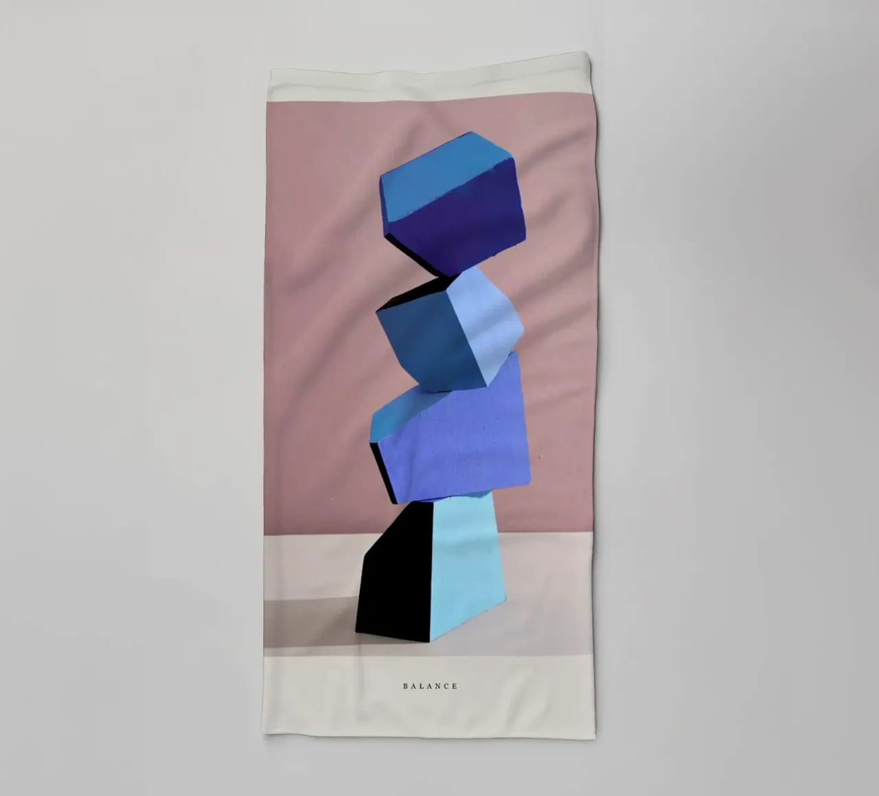 Balance II towel by Graphite