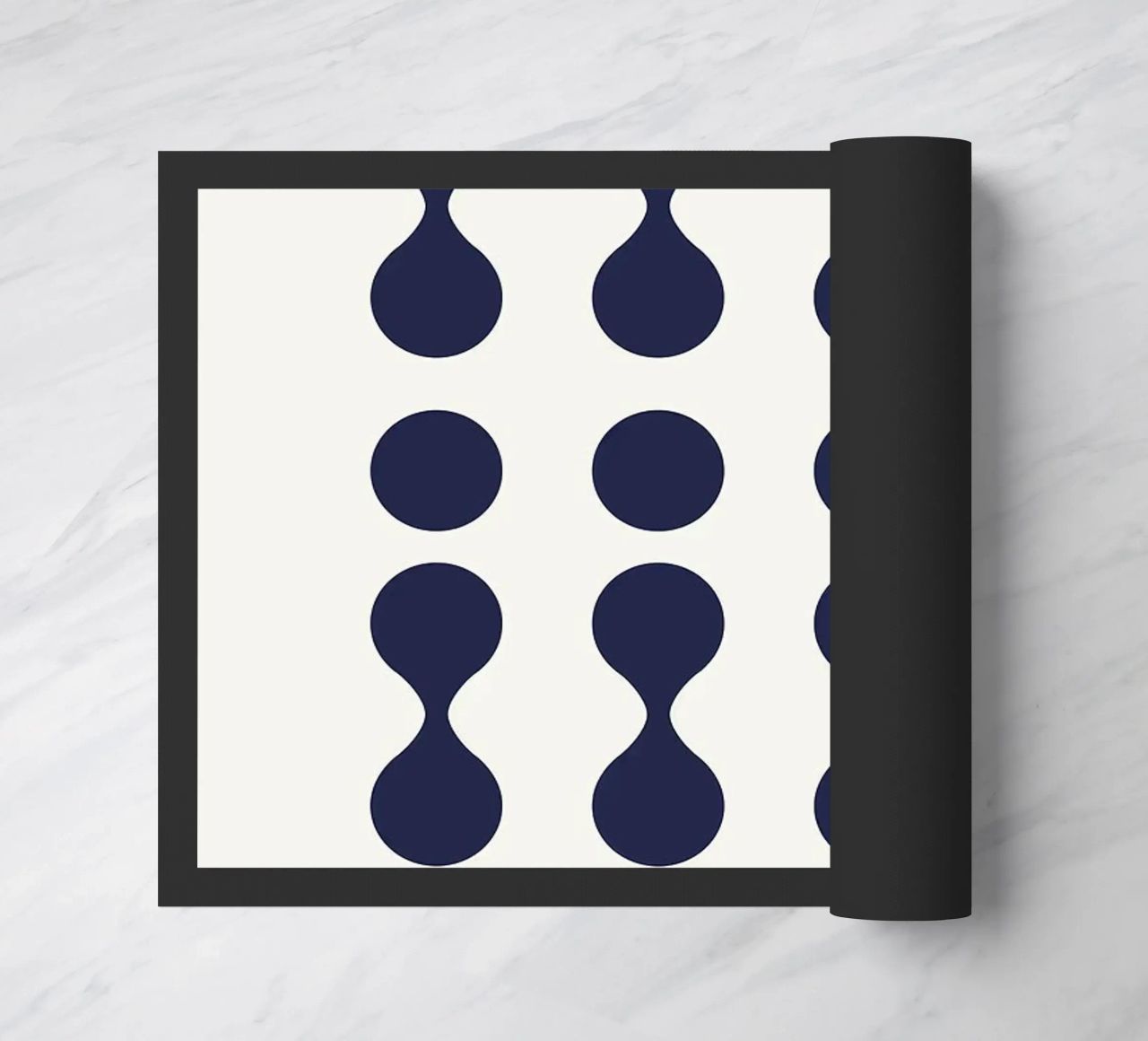 bauhaus astratto forme geometriche design minimalista zerbino da Quinten Tibbetts-Minimalist