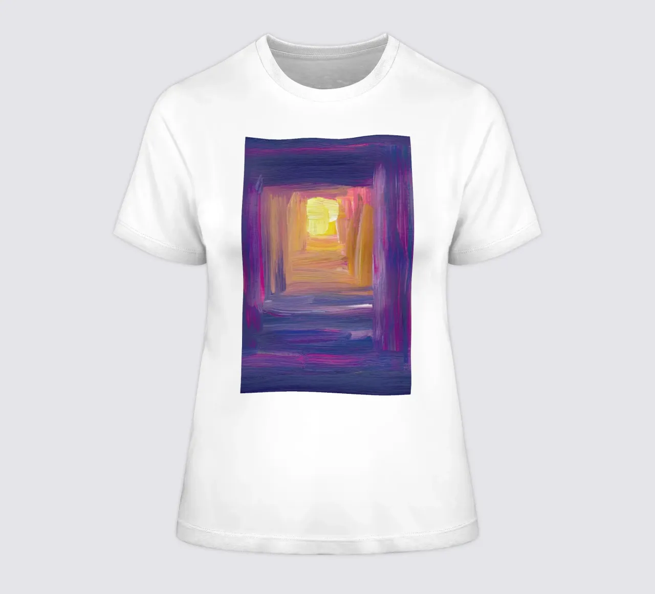 Light The Way t-shirt da donna da Graphite