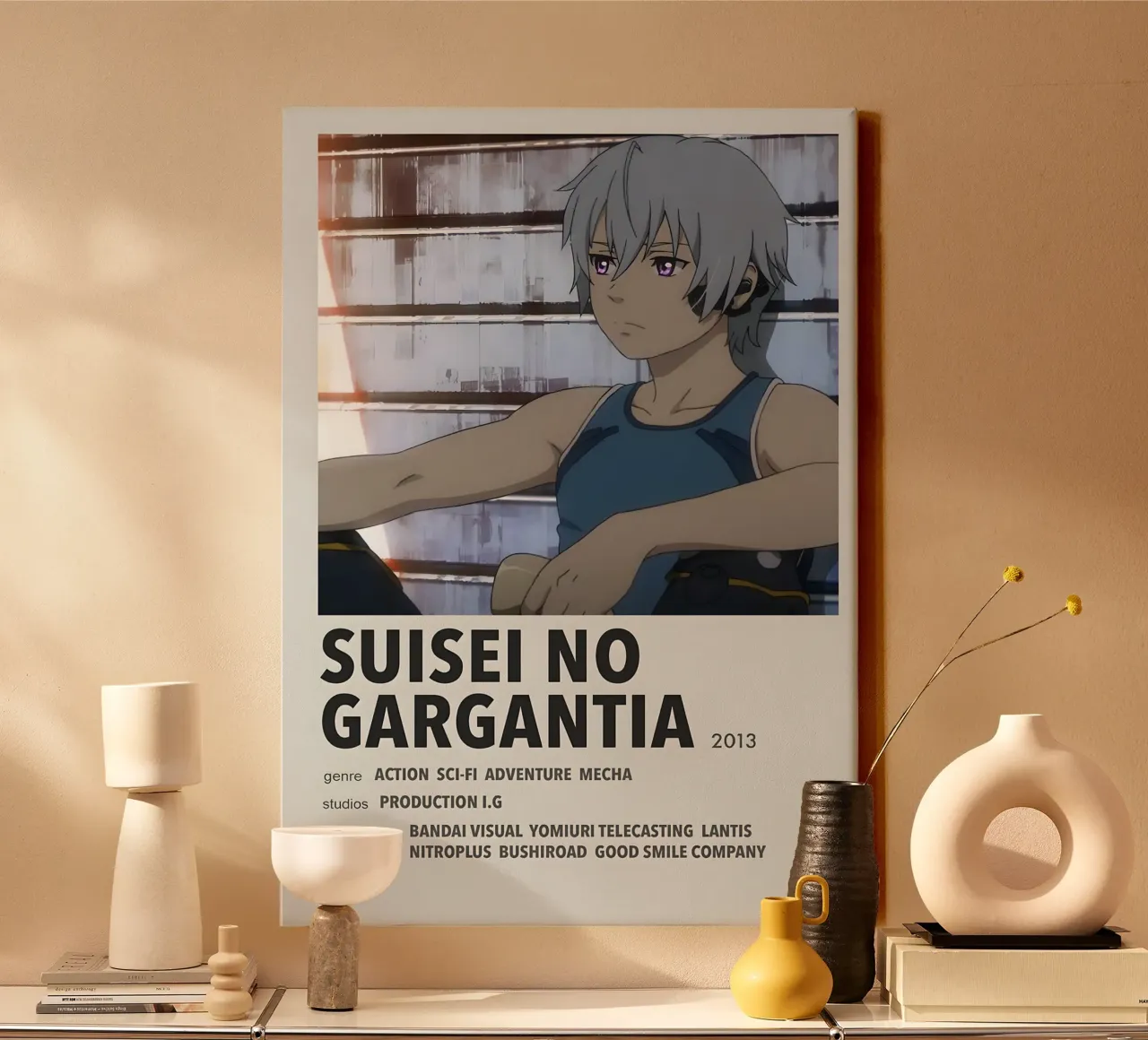 SUISEI NO GARGANTIA  2013 tela con Cornice a cassetta da Totoya
