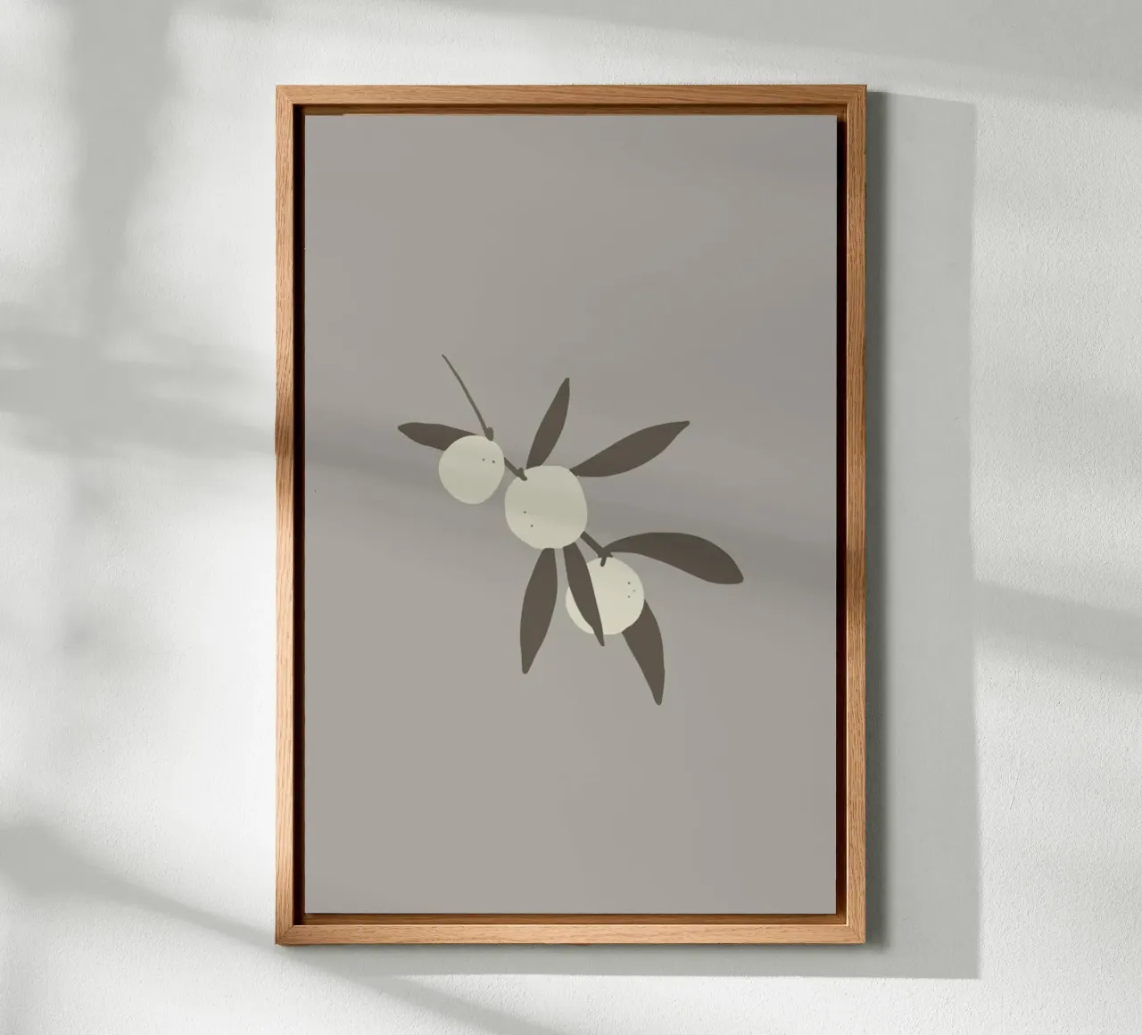 Lemon tela con Cornice a cassetta da KRUTH DESIGN