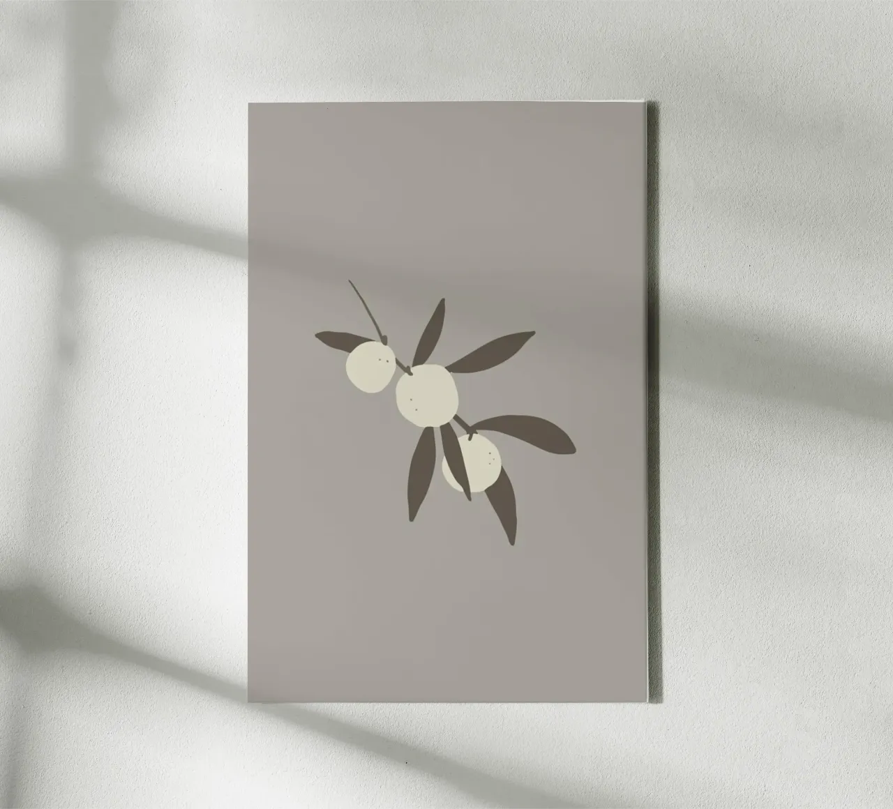 Lemon tela con Cornice a cassetta da KRUTH DESIGN