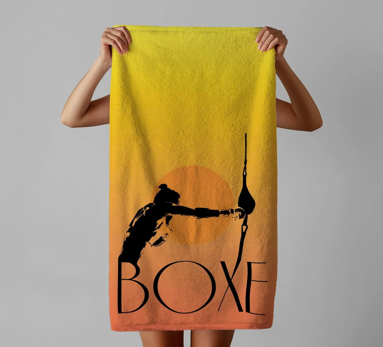 Boxe badhanddoek van LaylaOzFun