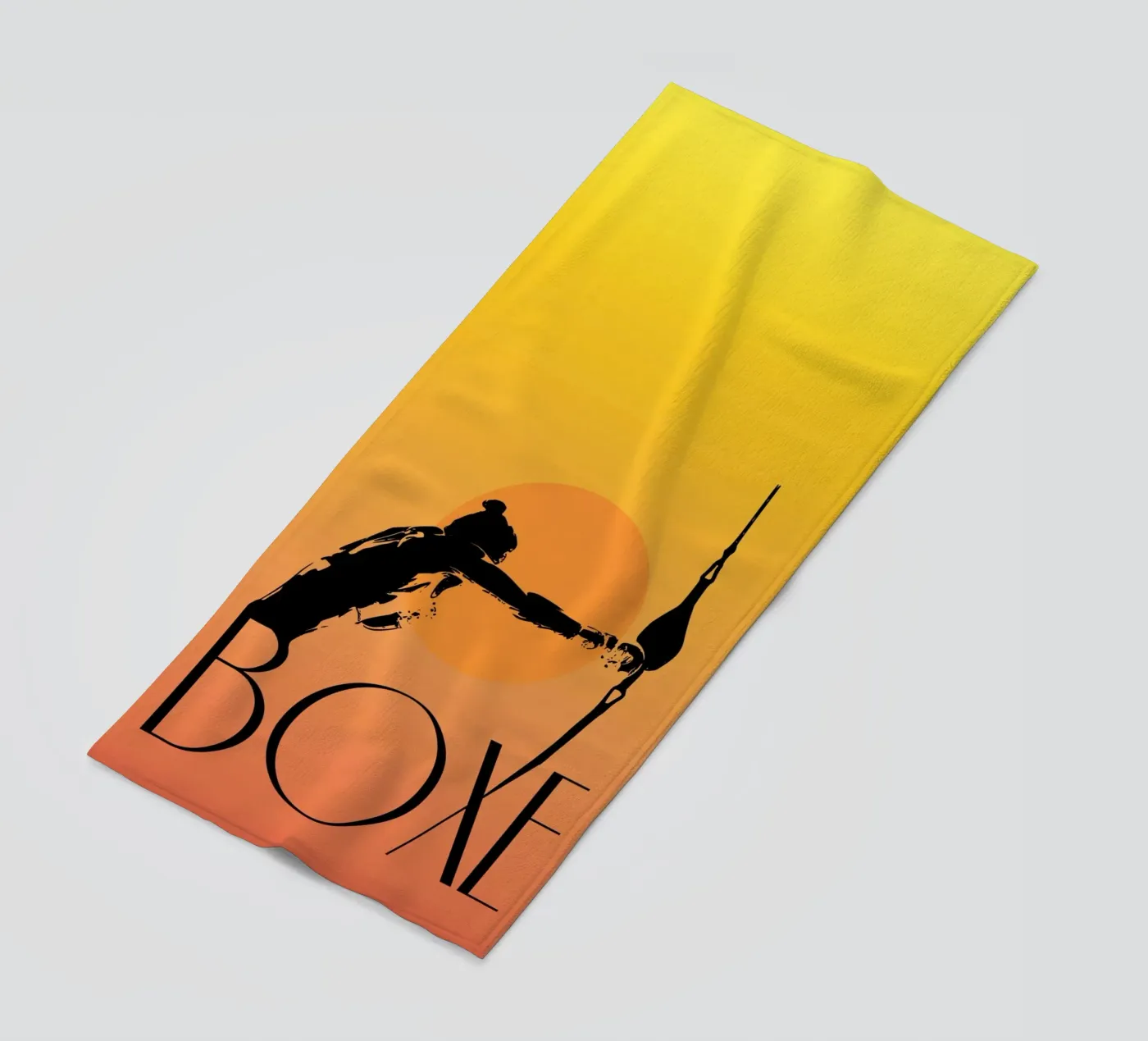 Boxe strandhanddoek van LaylaOzFun