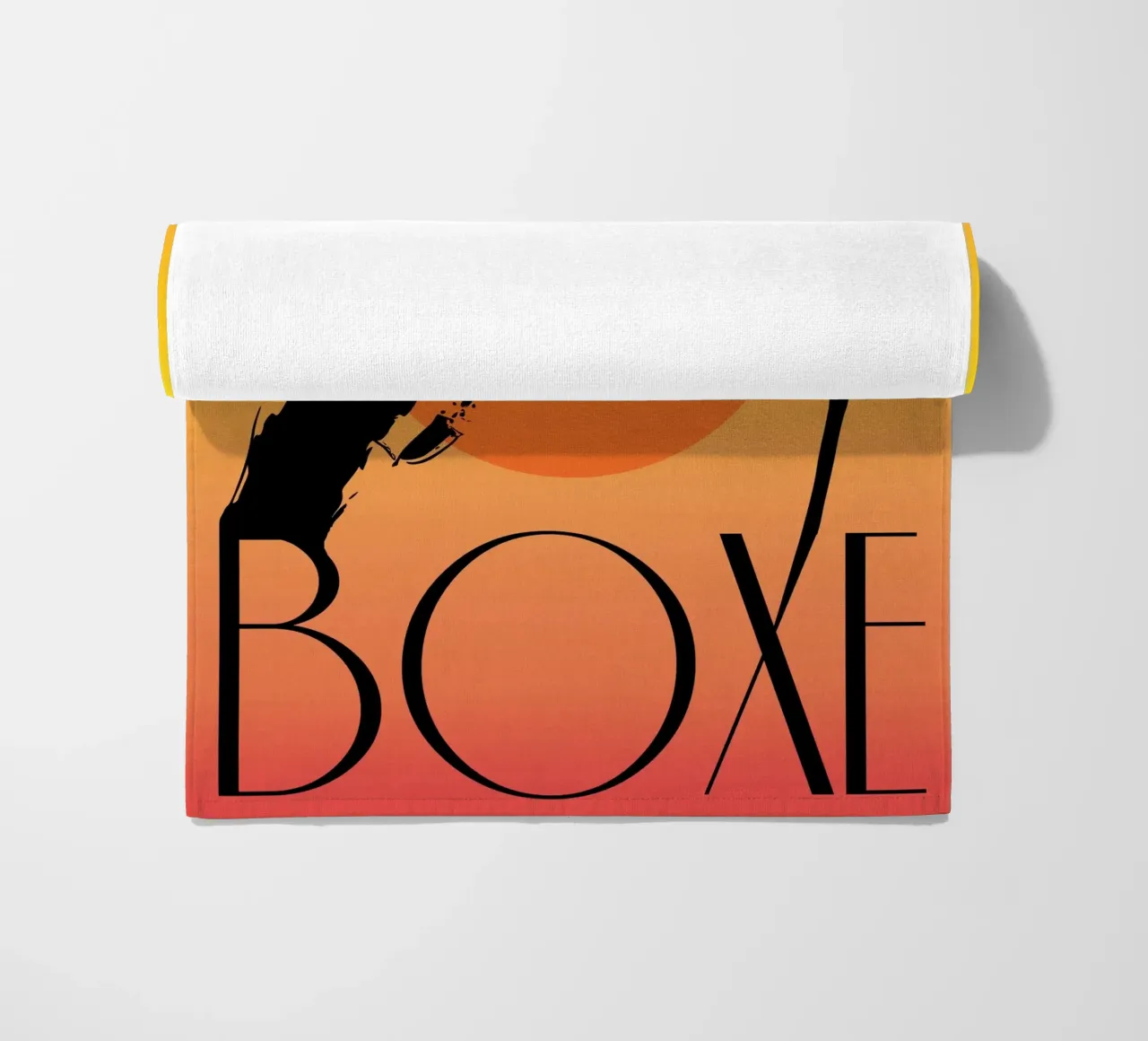 Boxe strandhanddoek van LaylaOzFun