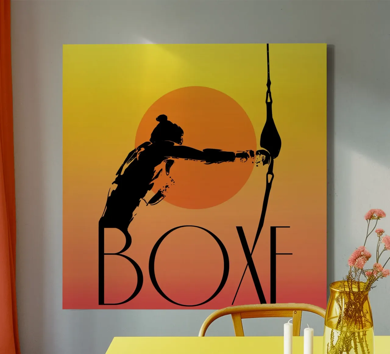 Boxe canvas by LaylaOzFun