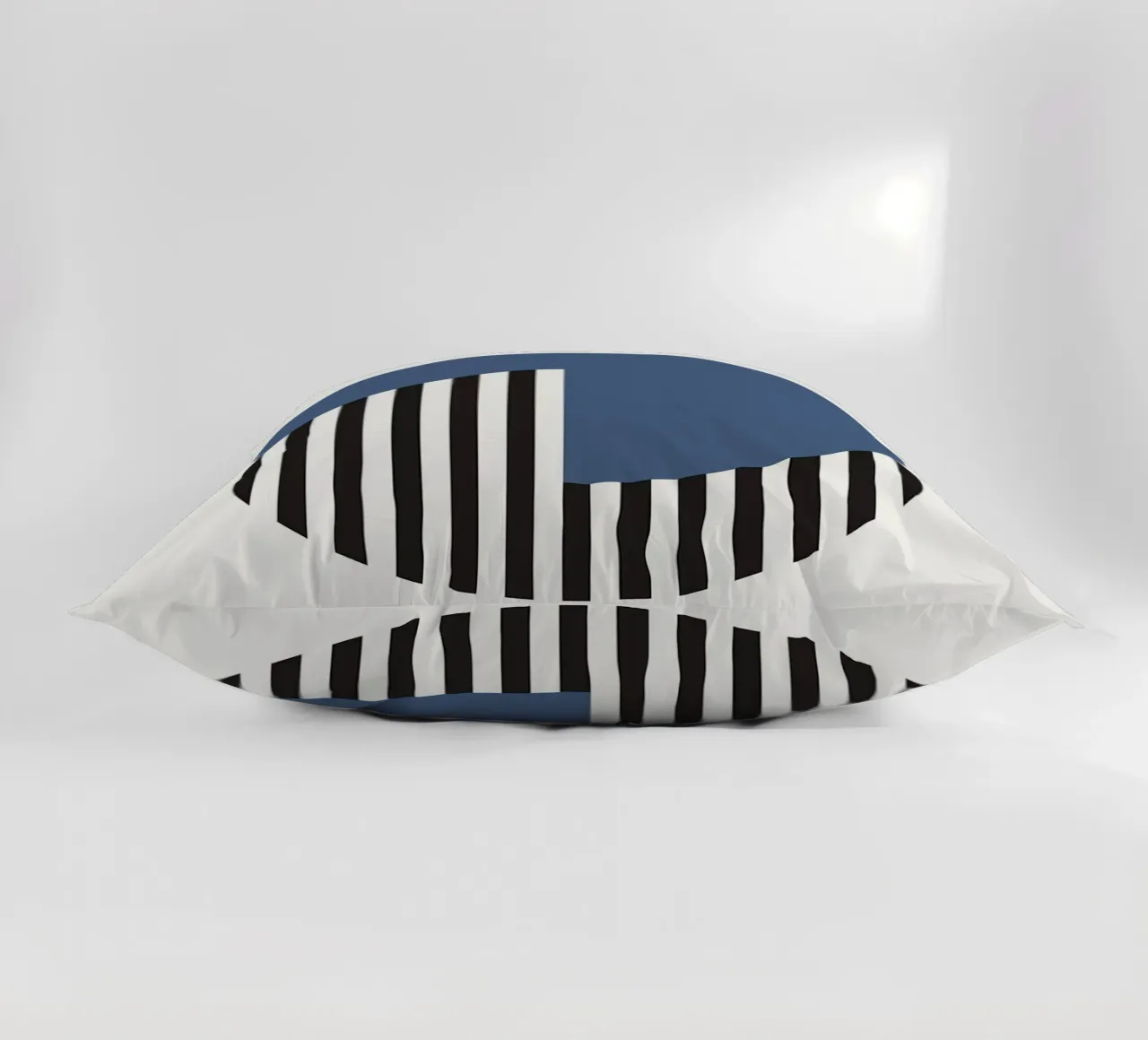 Bauhaus cerchio a righe semicircolari cuscino da MinimalistPosterCharles