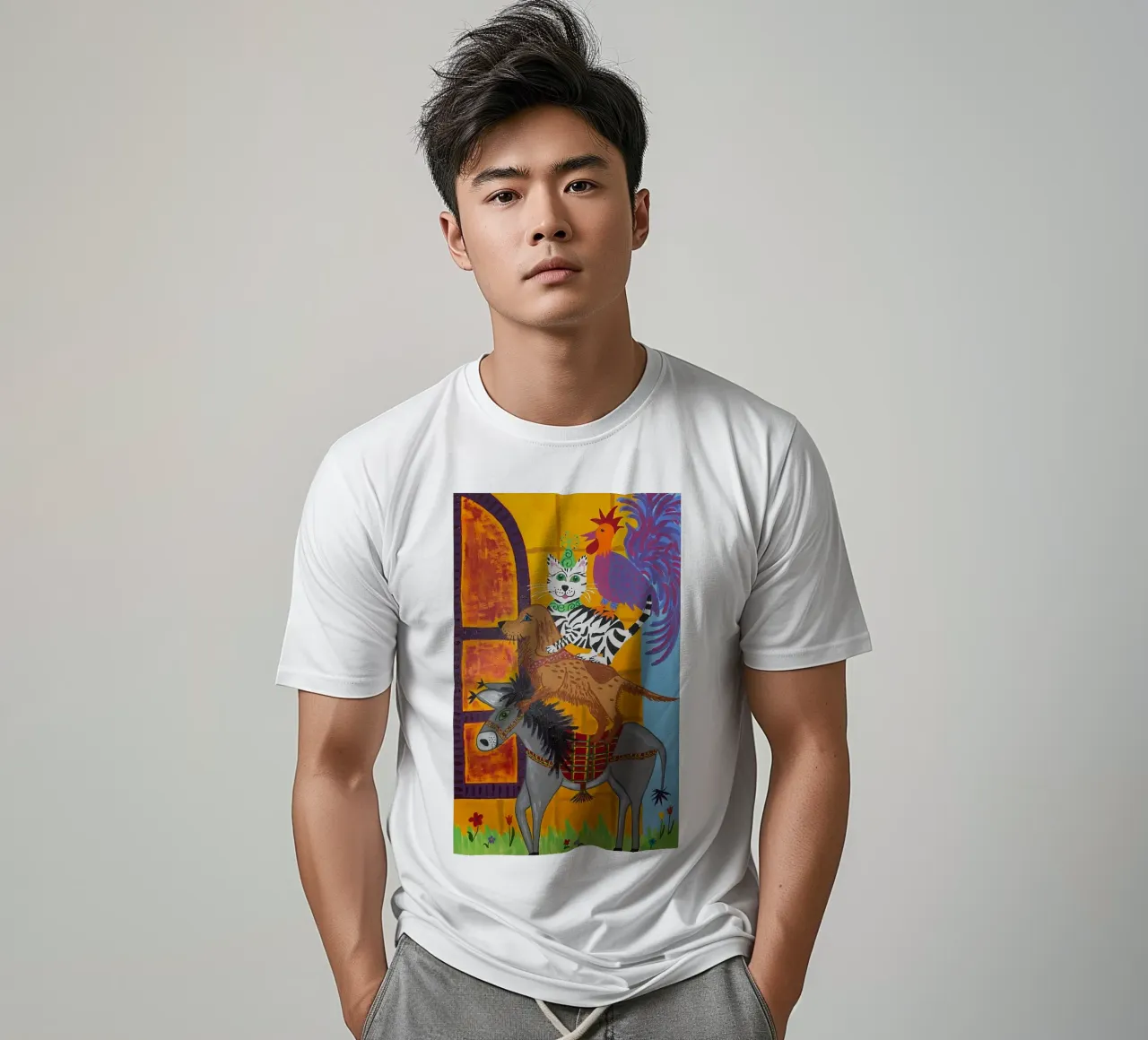 The Town Musicians of Bremen t-shirt by irenissima
