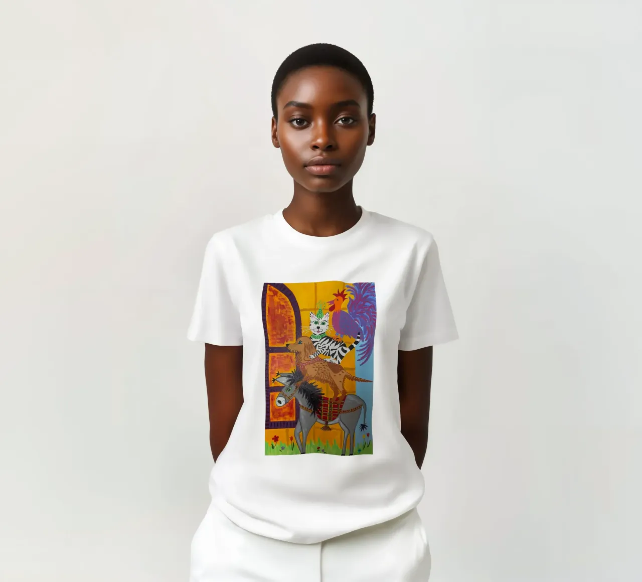 The Town Musicians of Bremen t-shirt by irenissima