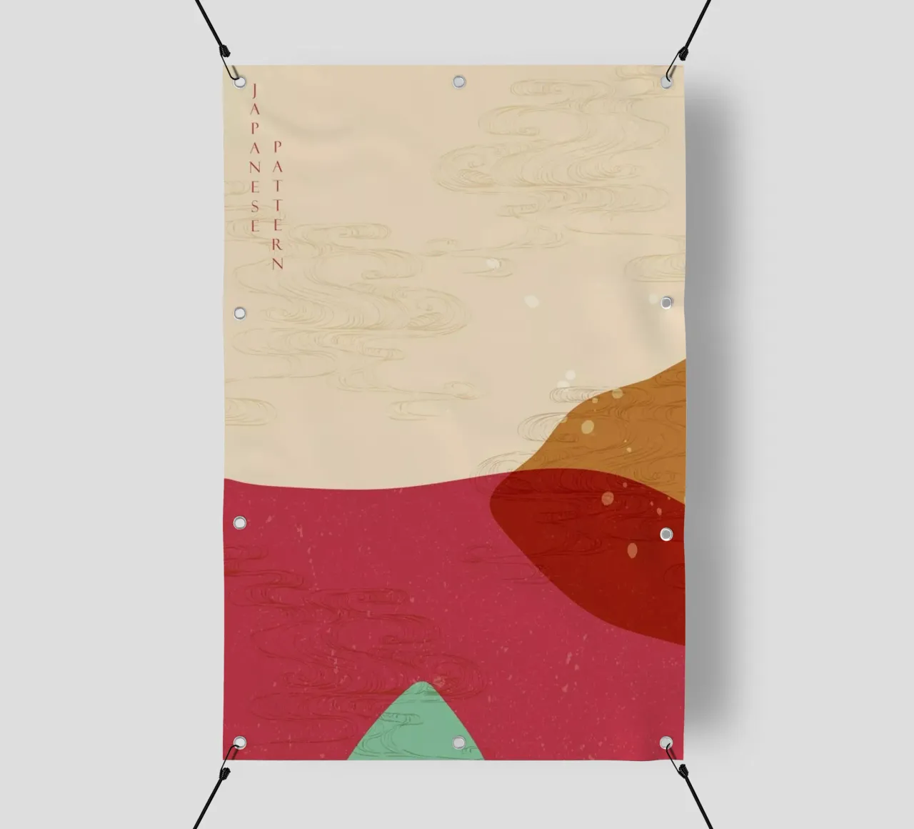 Japanese Pattern III telo in pvc da Pure