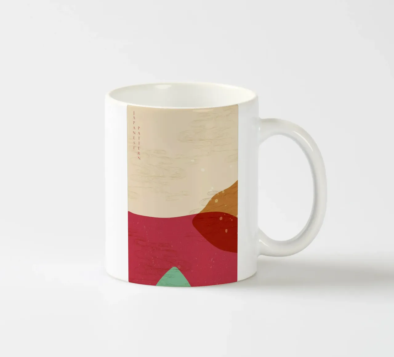 Japanese Pattern III tazza in ceramica da Pure