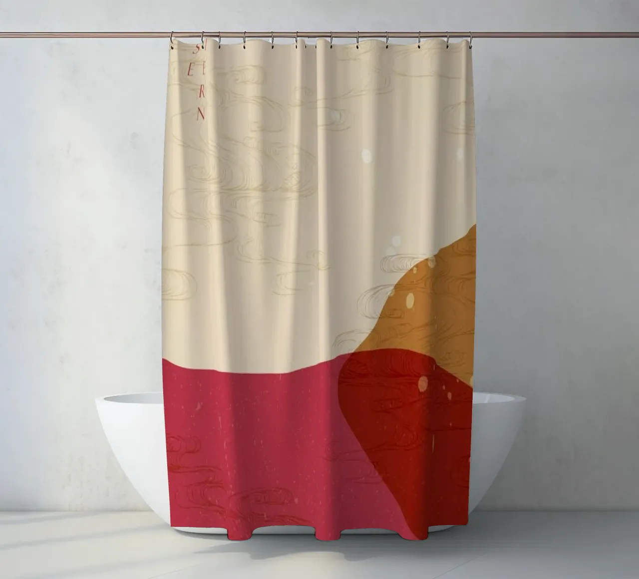 Japanese Pattern III tenda da doccia da Pure