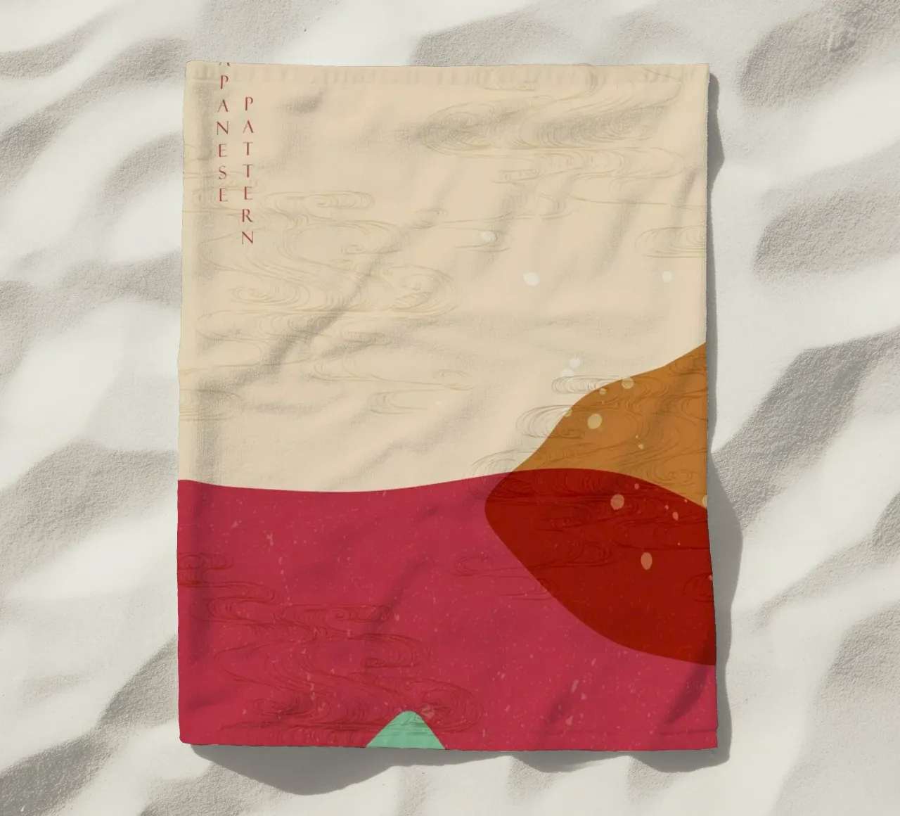 Japanese Pattern III telo mare da Pure
