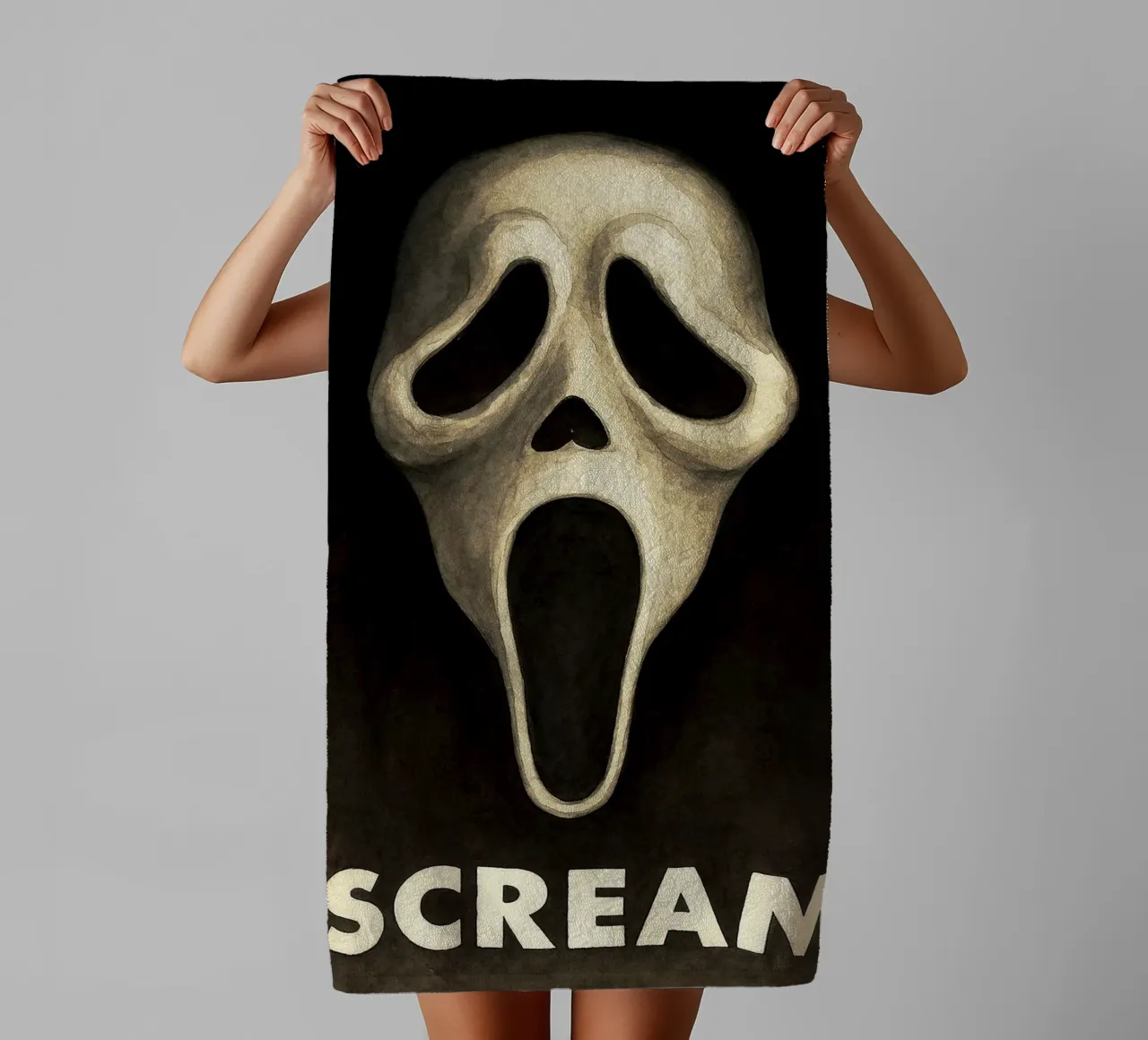 cri repeindre imagination art serviette de bain de SIQAYA