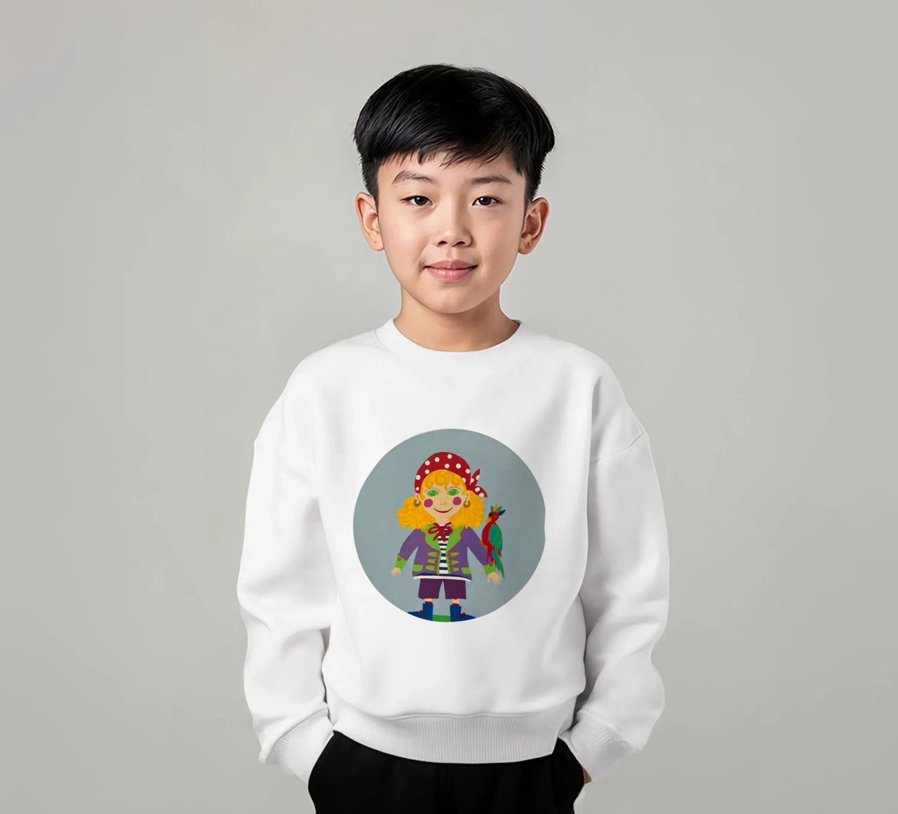 De kleine piraat kinder sweatshirt van irenissima