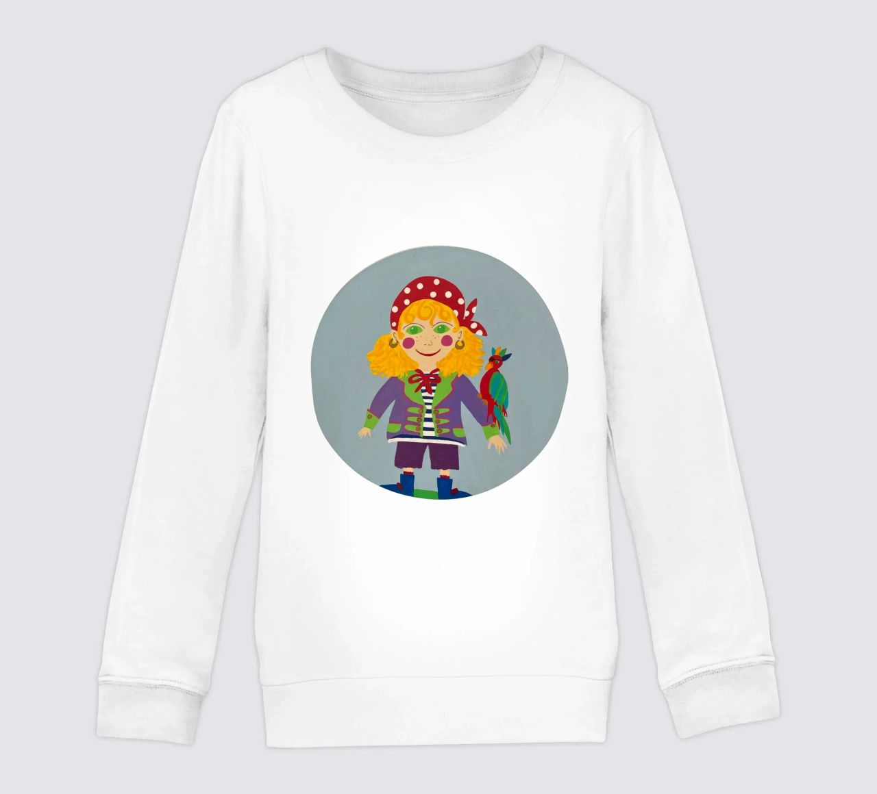 De kleine piraat kinder sweatshirt van irenissima