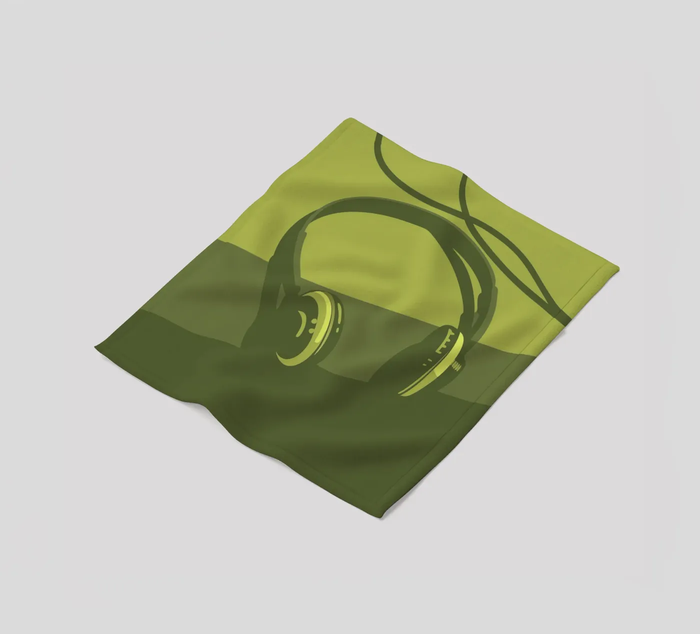 Hoofdtelefoon fleecedeken van MUSIC EDITION