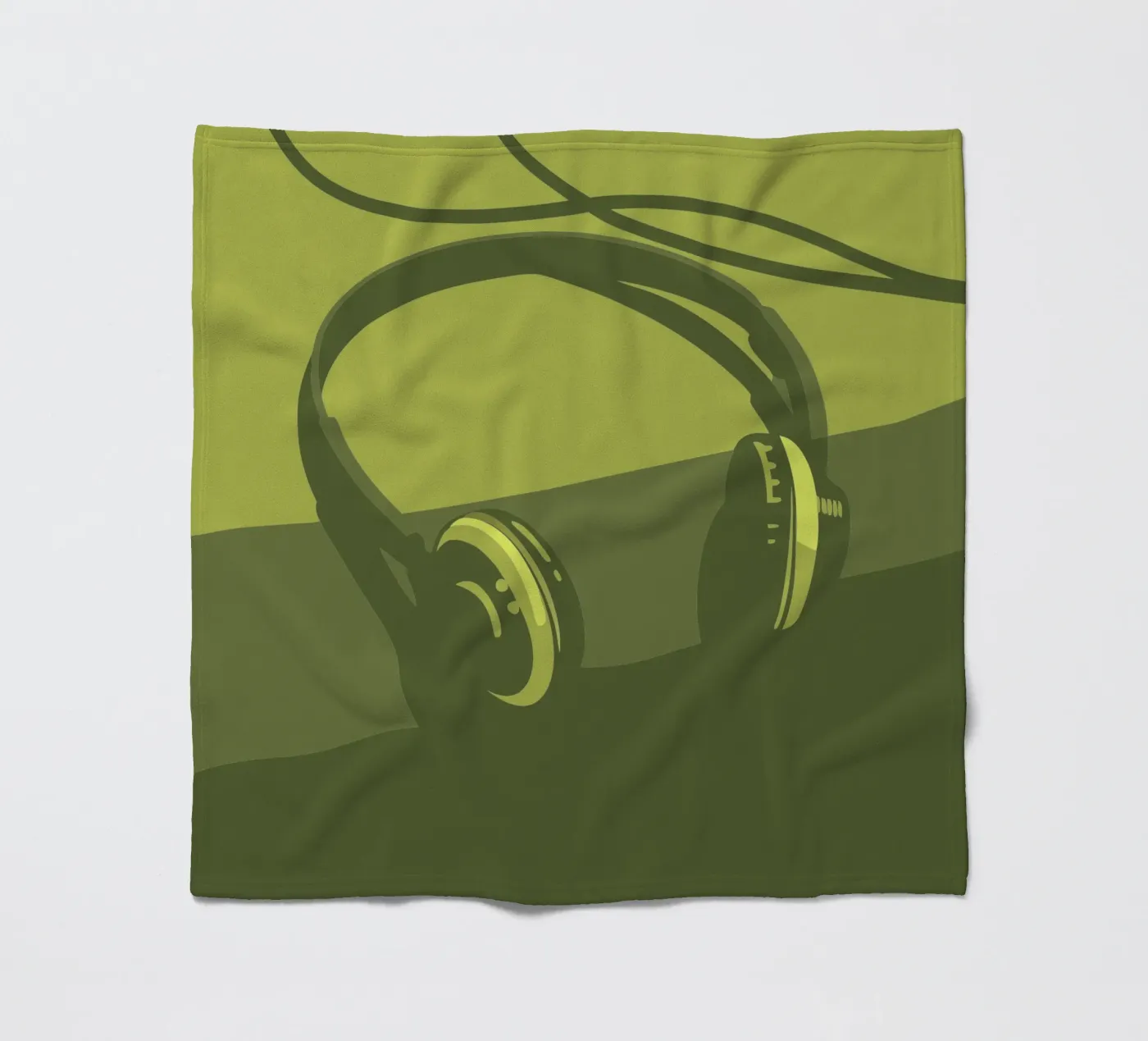 Hoofdtelefoon fleecedeken van MUSIC EDITION