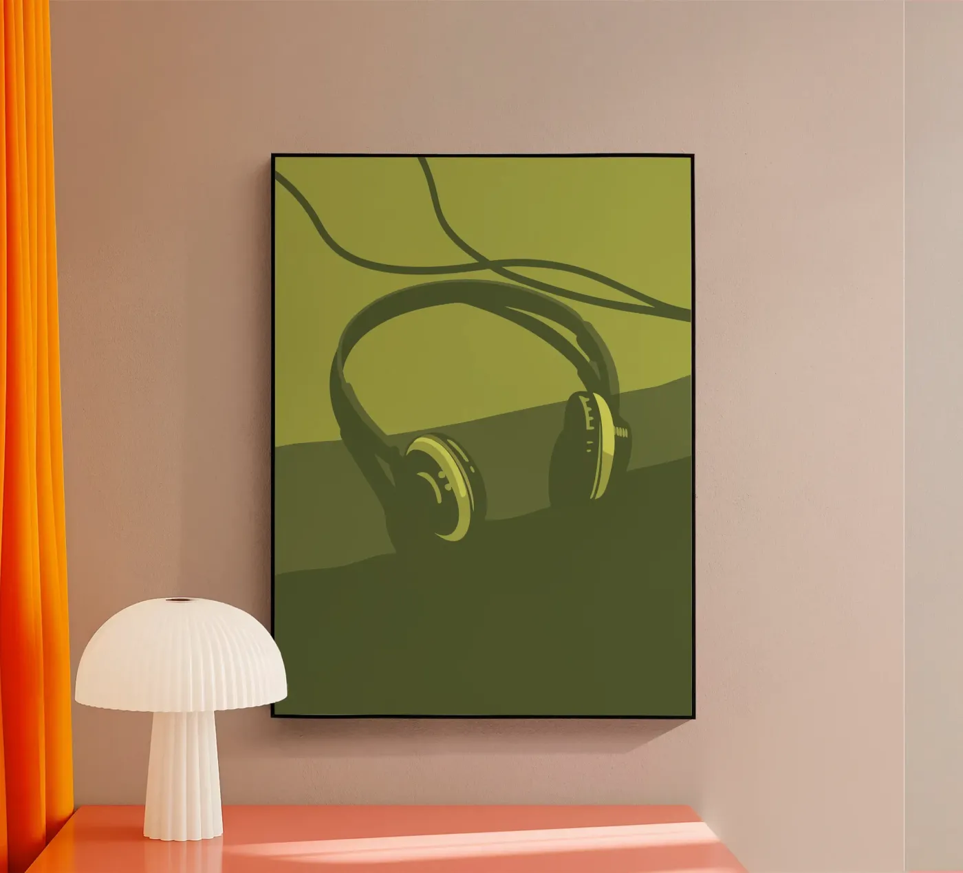 Headphones plexiglass da MUSIC EDITION