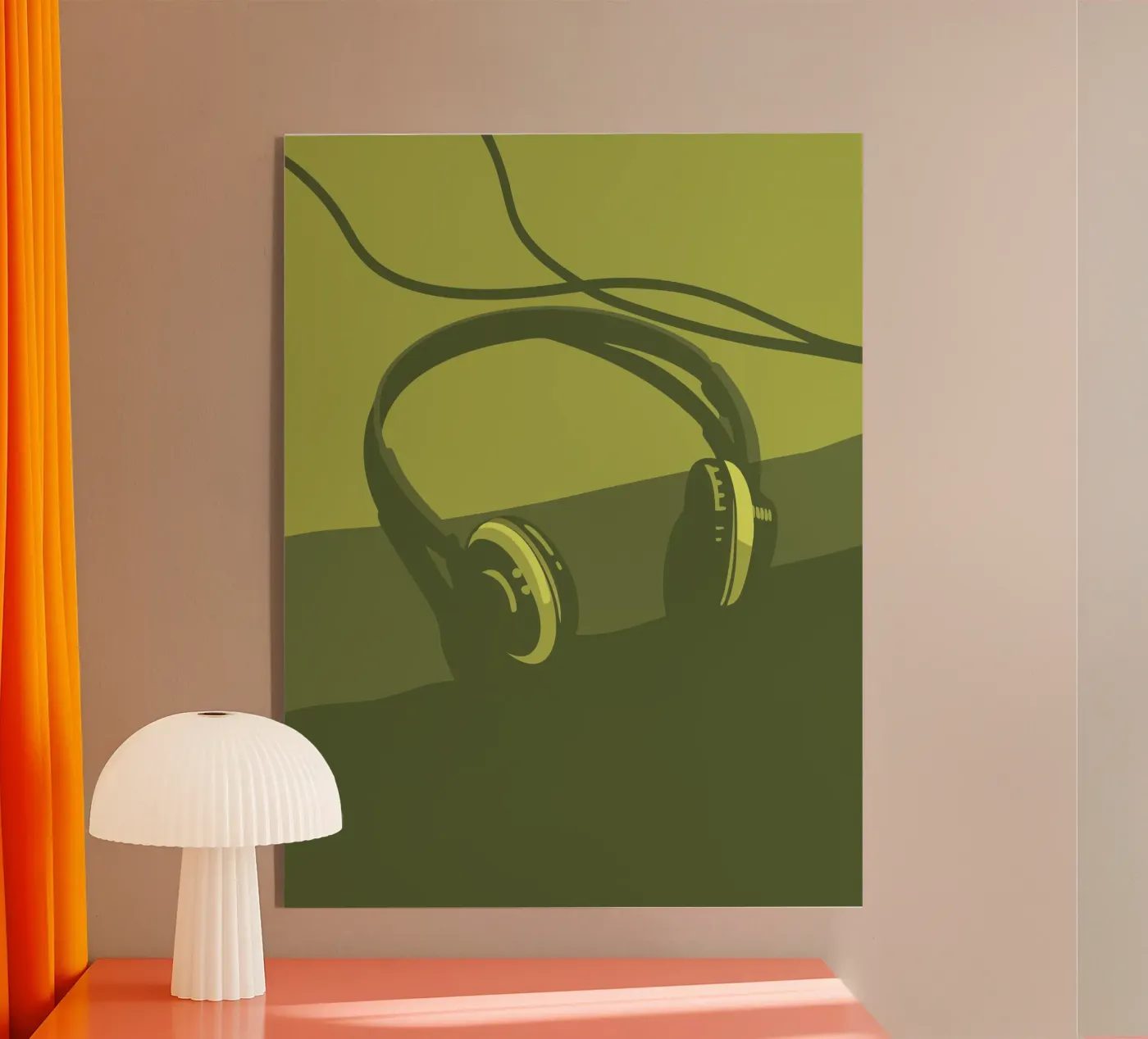 Headphones plexiglass da MUSIC EDITION