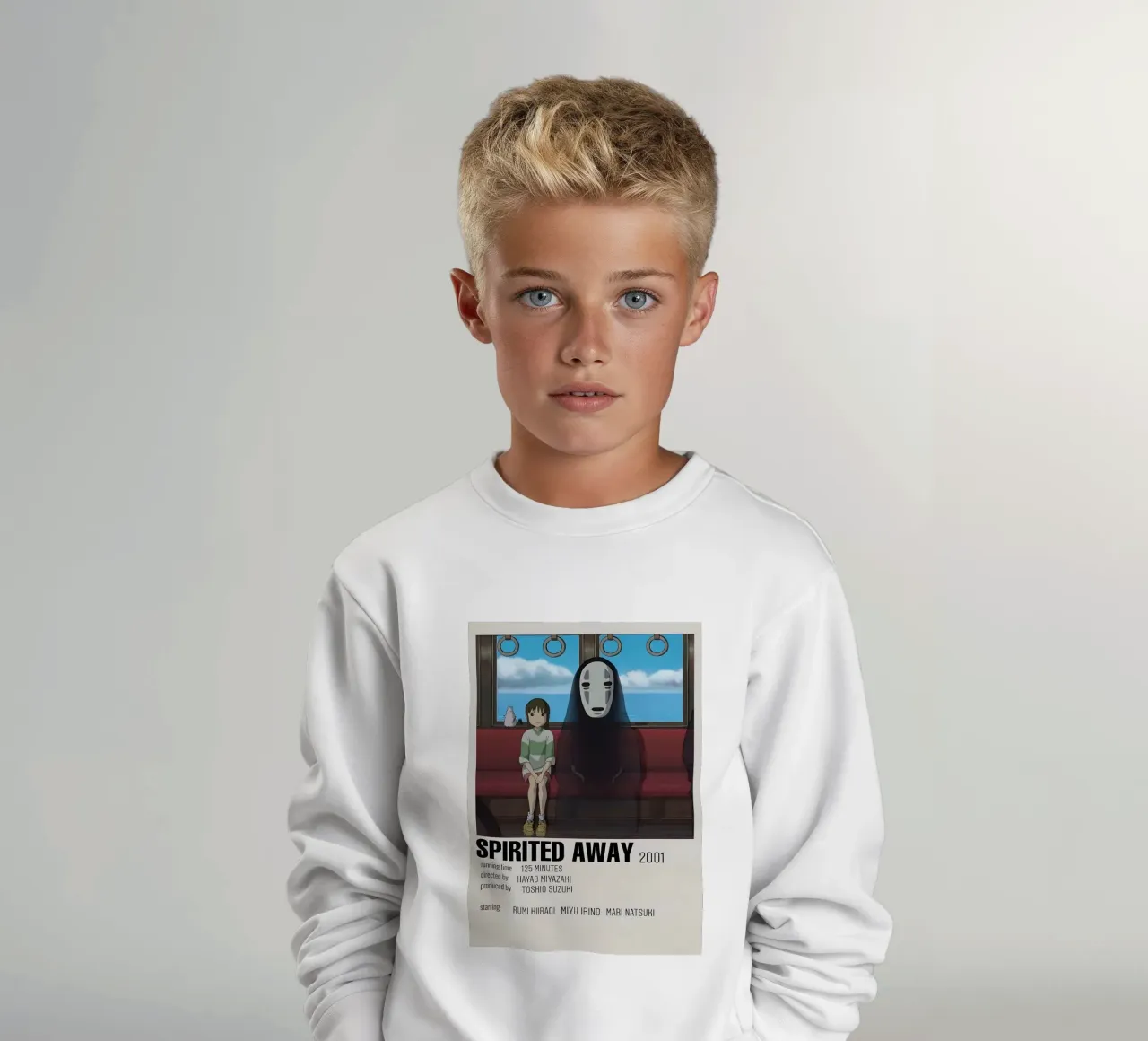 SPIRITED AWAY 2001 kids sweatshirt by Totoya