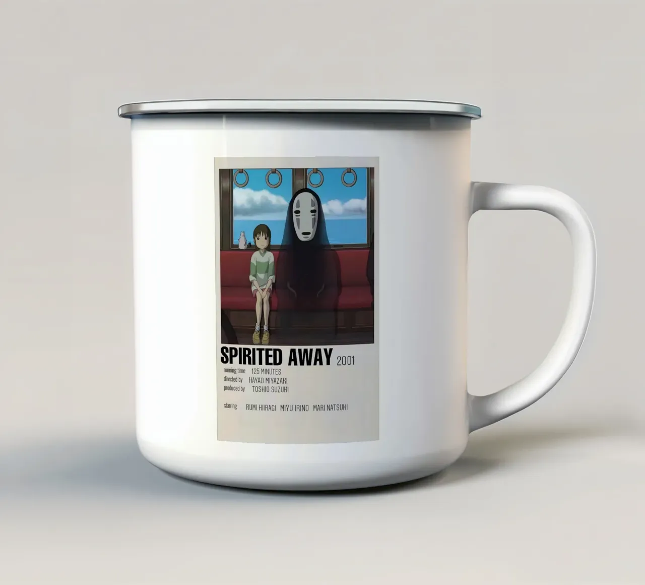 SPIRITED AWAY 2001 tazza in smalto da Totoya