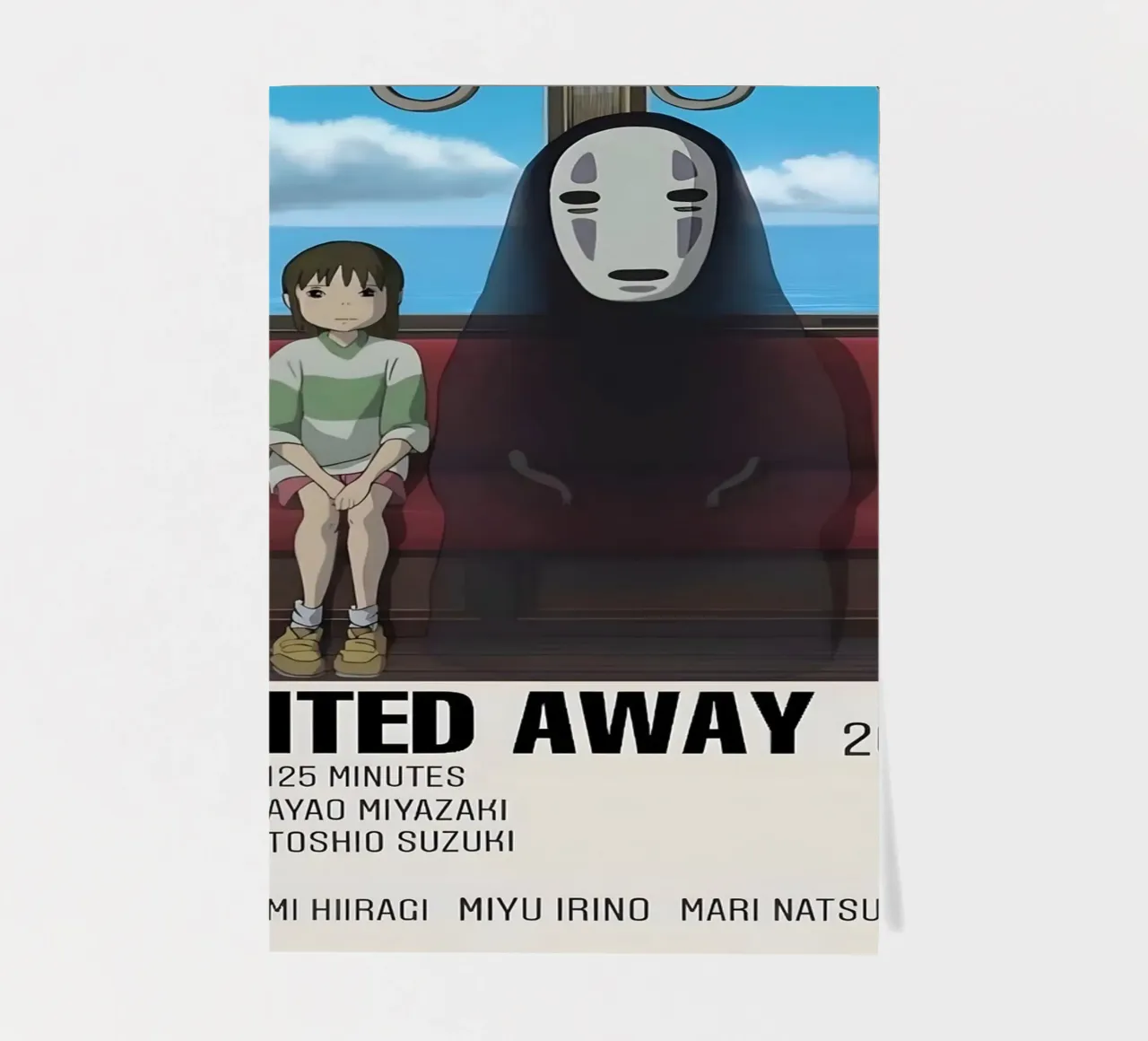 SPIRITED AWAY 2001 sticker sheet by Totoya