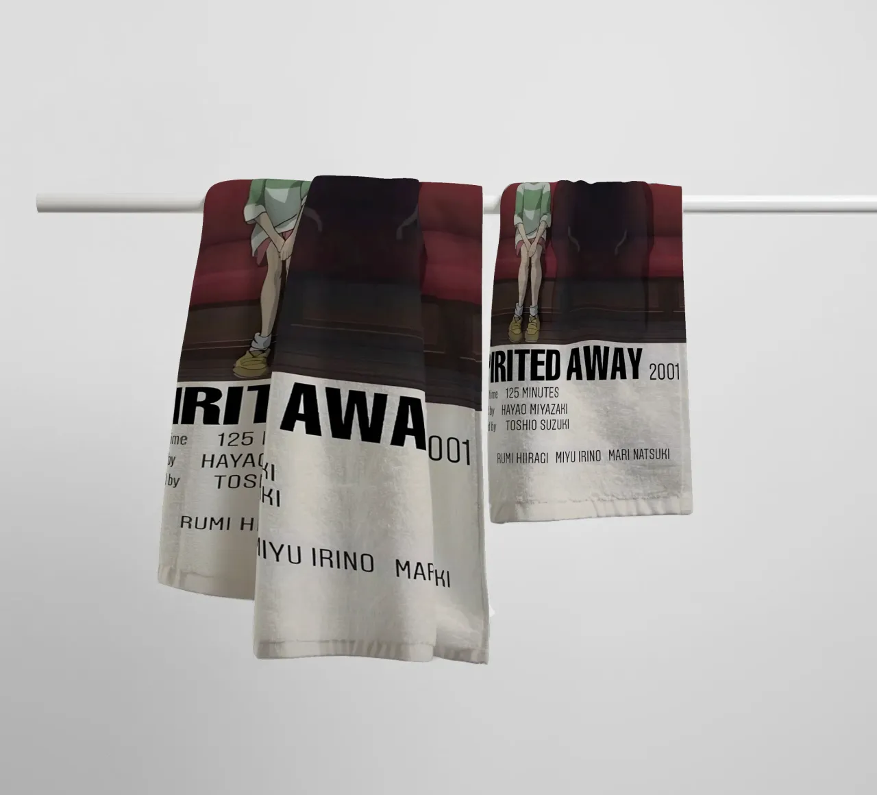SPIRITED AWAY 2001 towel by Totoya