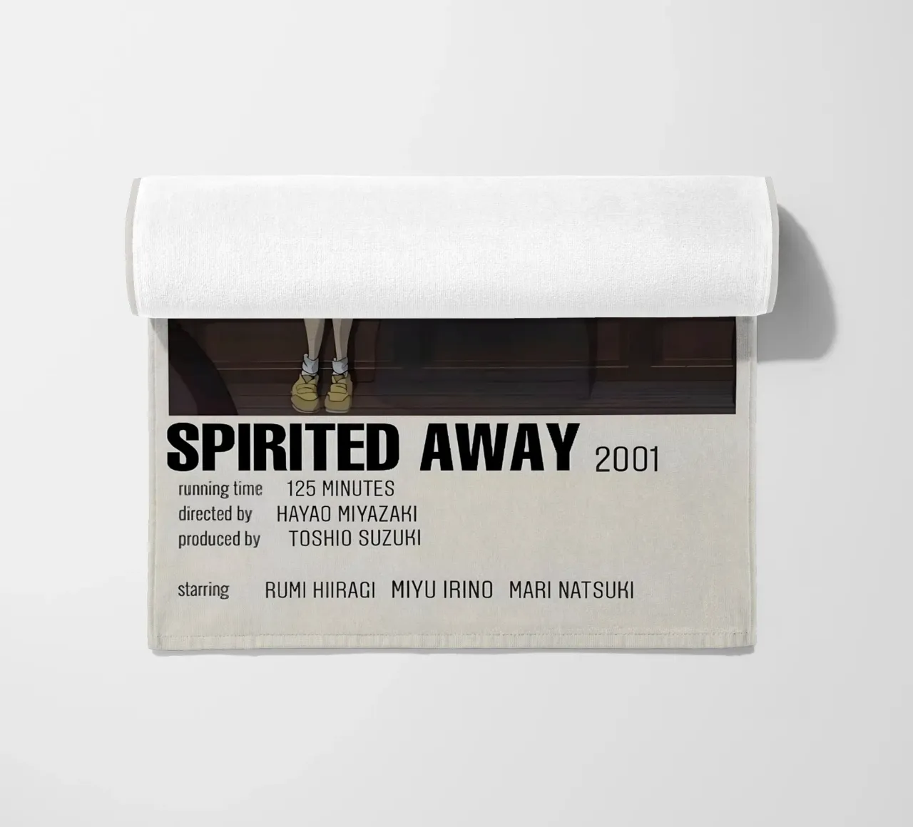 SPIRITED AWAY 2001 beach towel by Totoya