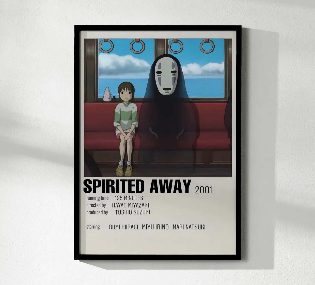 SPIRITED AWAY 2001 poster by Totoya