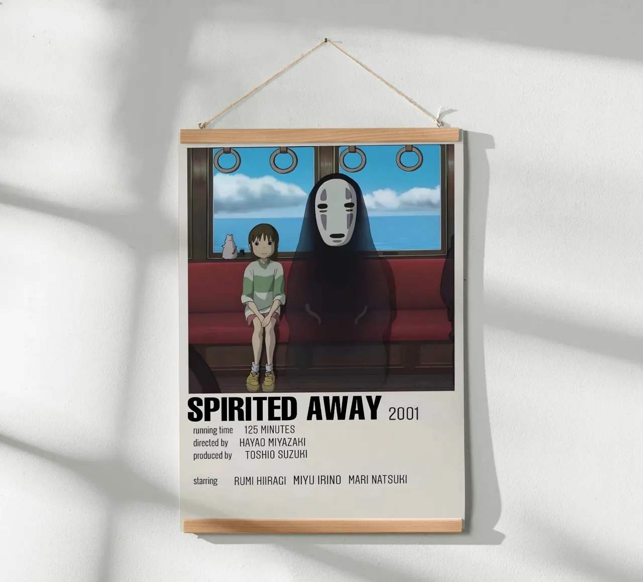 SPIRITED AWAY 2001 poster by Totoya