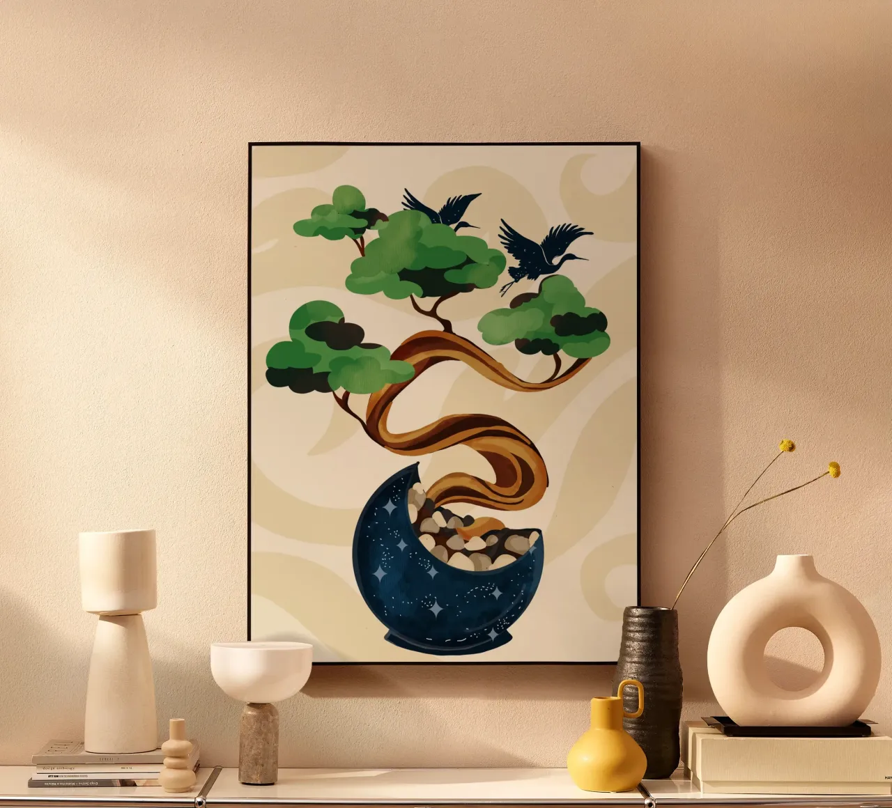 Bonsai Luna alluminio dibond da Mitalim Designs