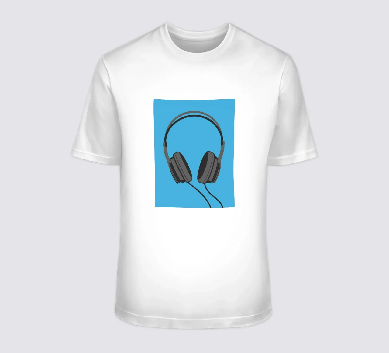 Cuffie t-shirt da MUSIC EDITION
