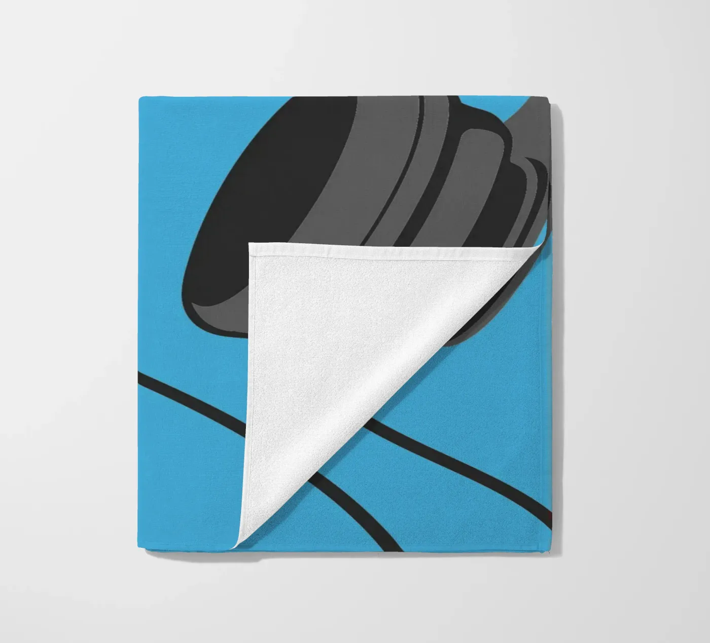 Hoofdtelefoon strandhanddoek van MUSIC EDITION