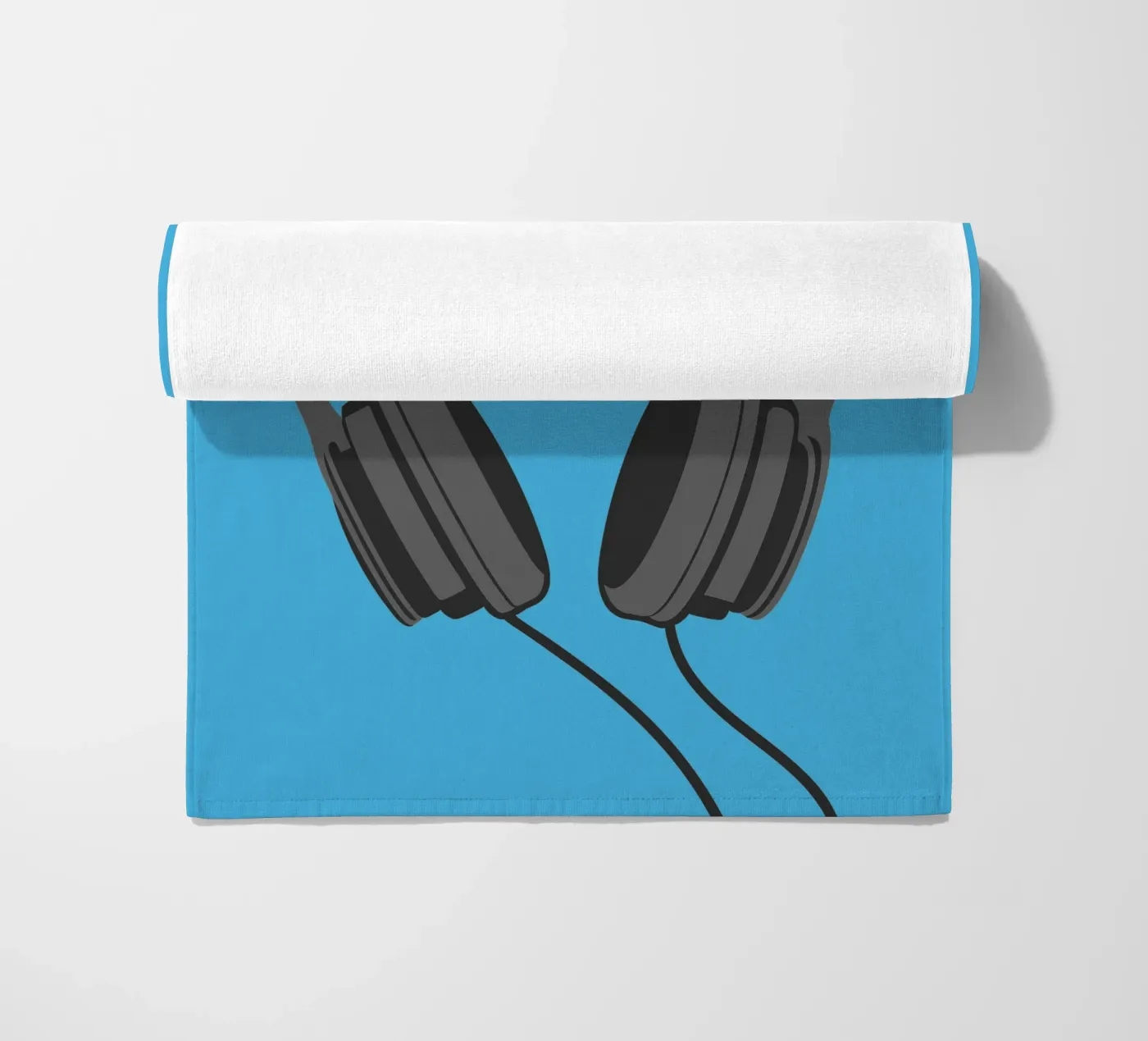 Hoofdtelefoon strandhanddoek van MUSIC EDITION